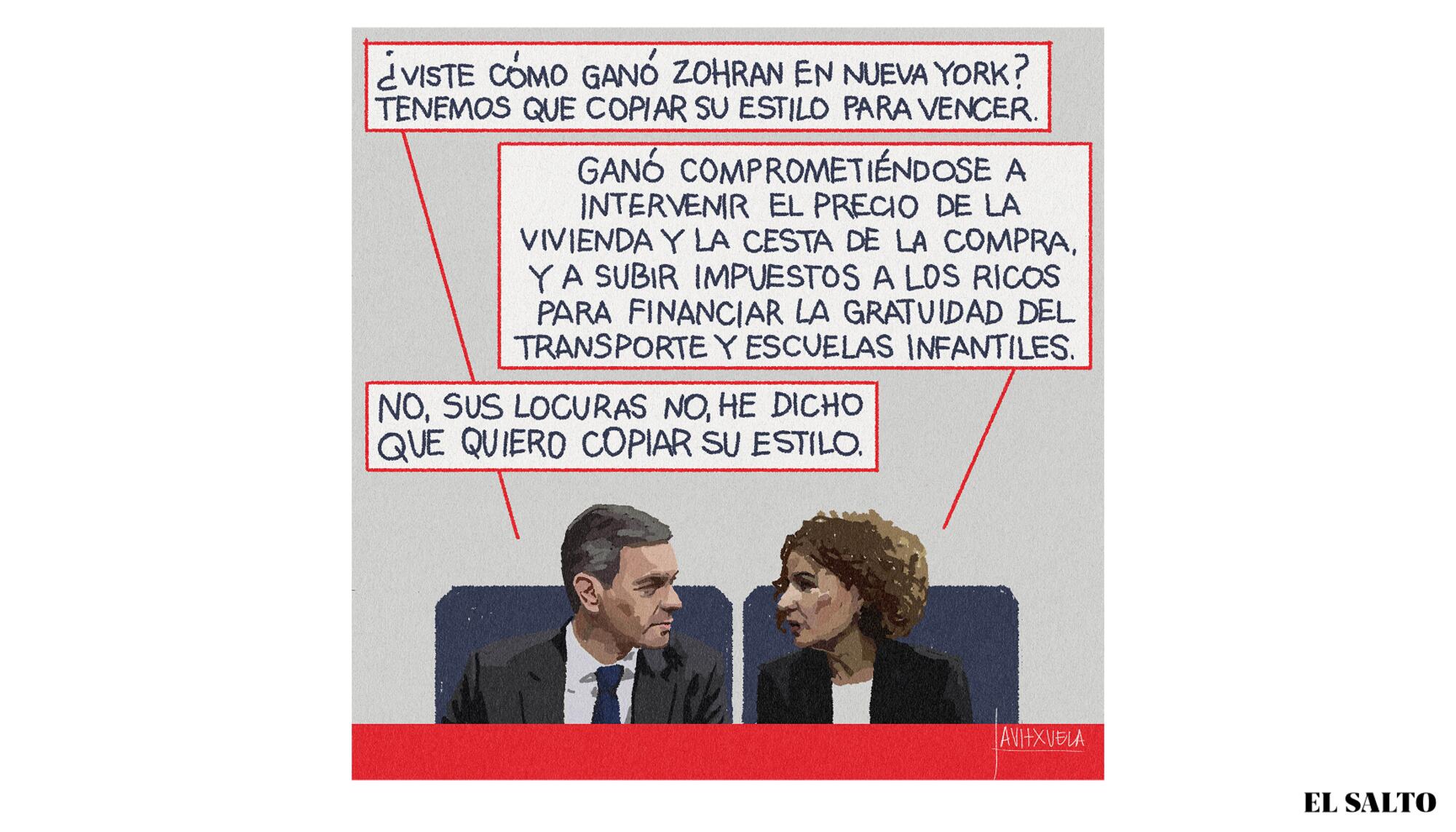 Estilo Zohran, por javitxuela