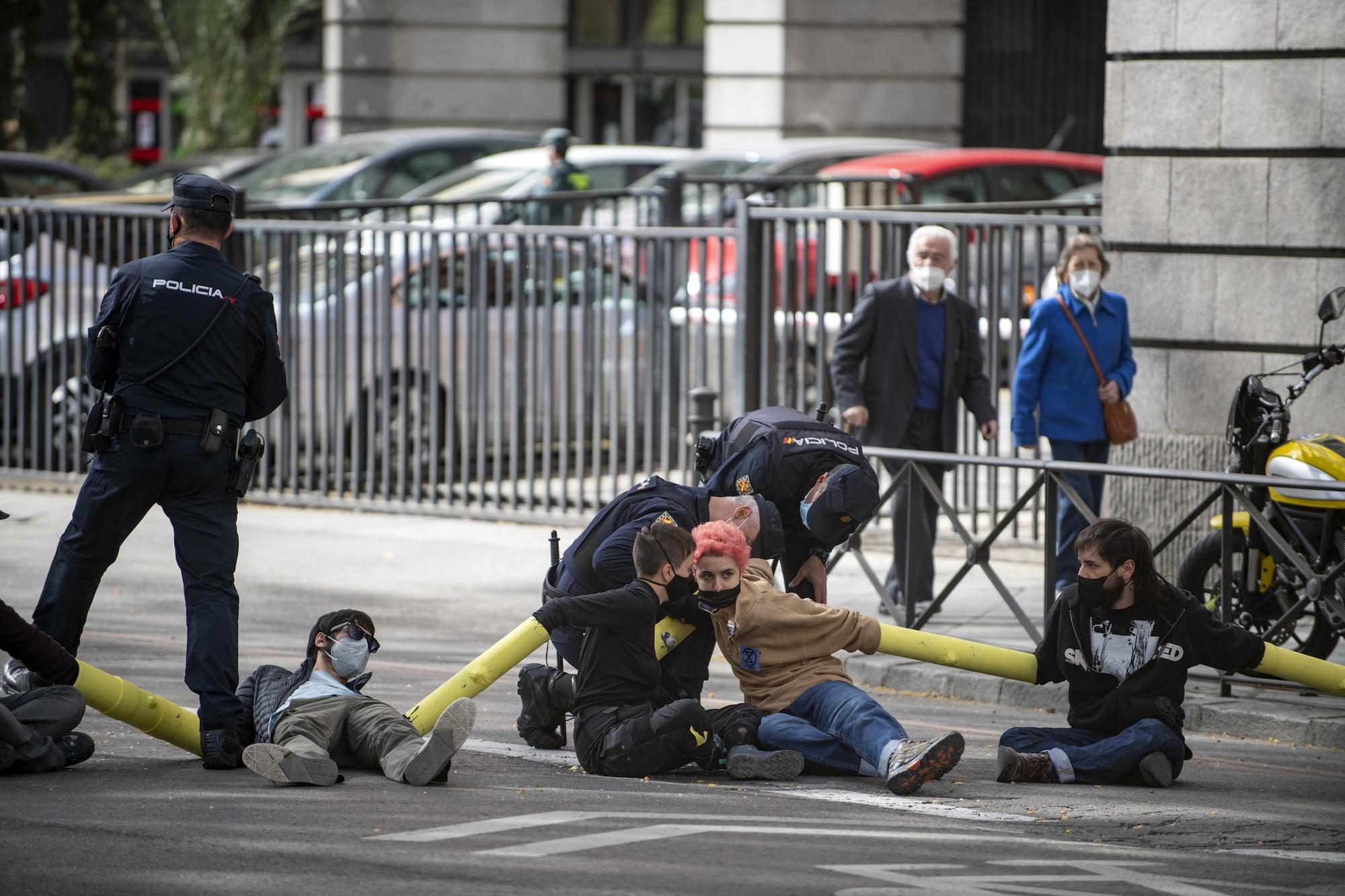 Asamblea por el clima, la protesta en imagenes - 21