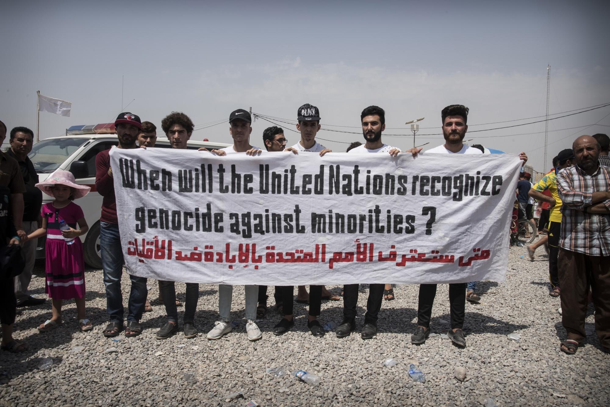 Los yazidíes conmemoran el cuarto aniversario de la matanza de Sinjar