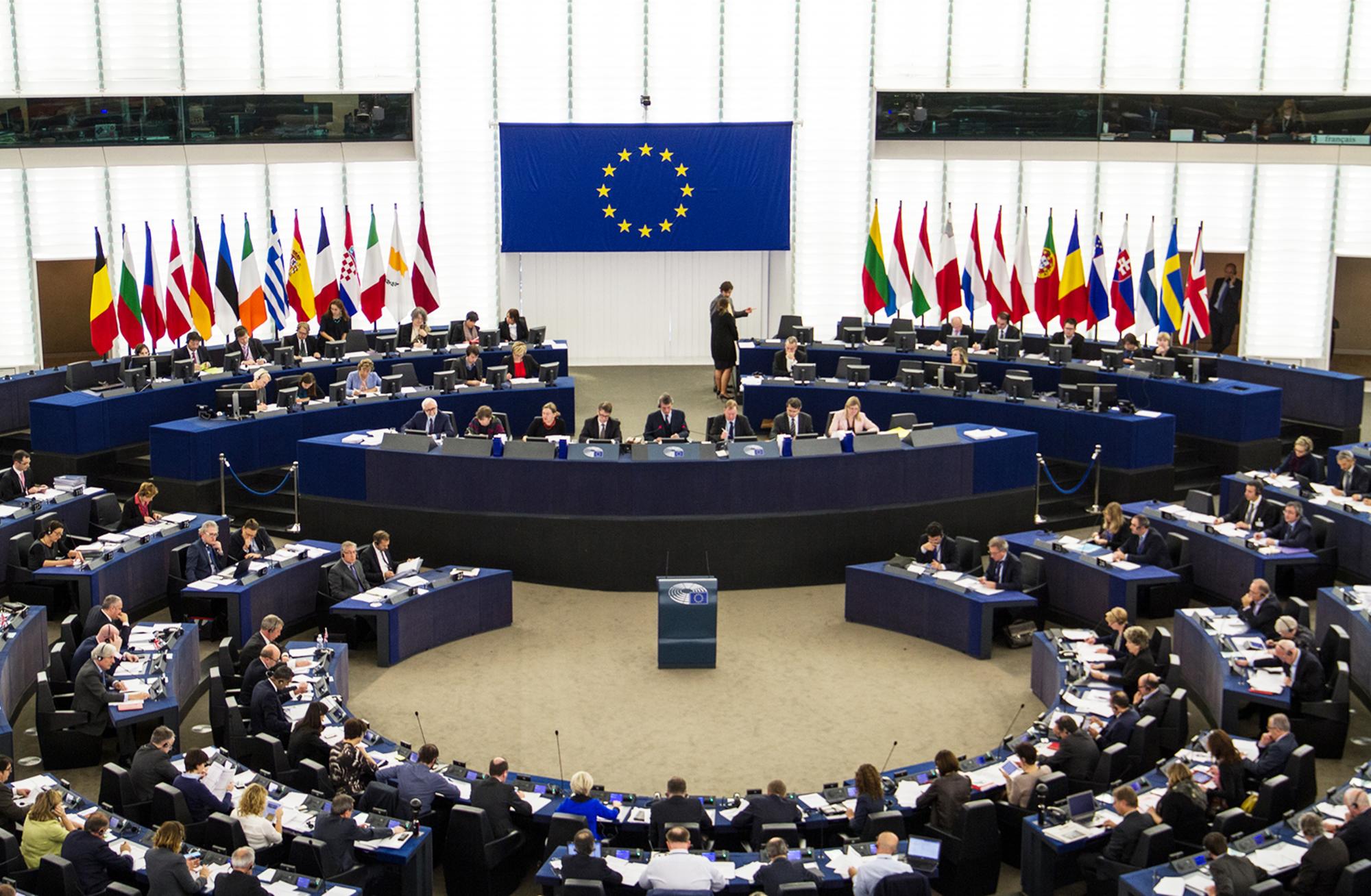 Sede del Parlamento Europeo en Estrasburgo