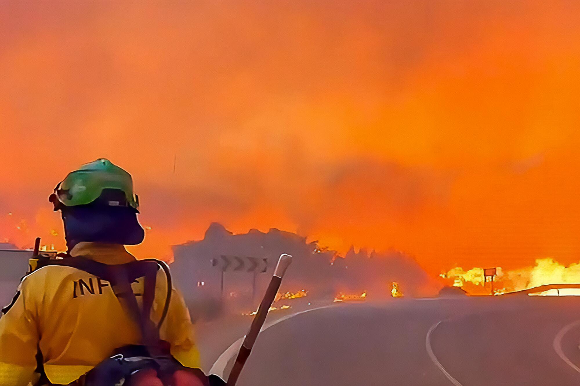 Los Gallardos Incendio