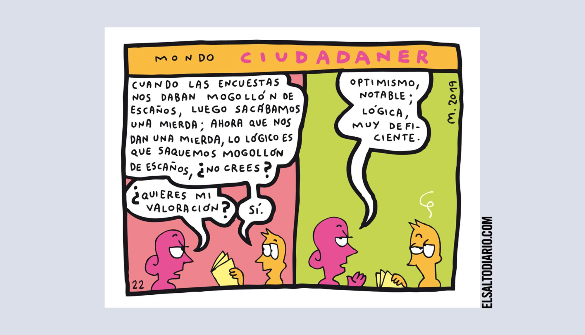 Ciudadanos y las encuestas, por Mauro Entrialgo