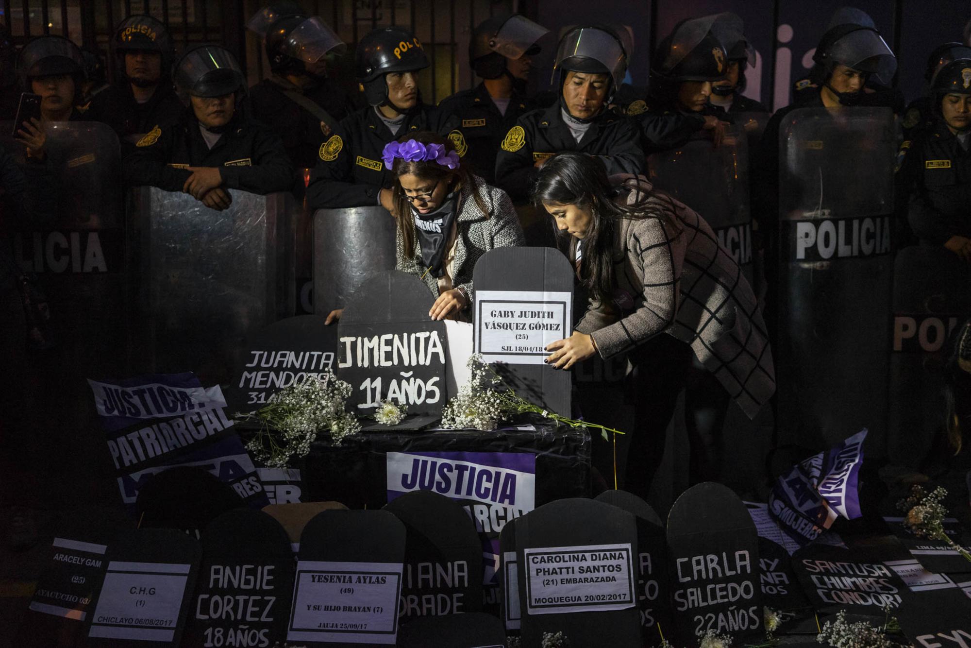 Manifestacion Lima Feminicidios 1