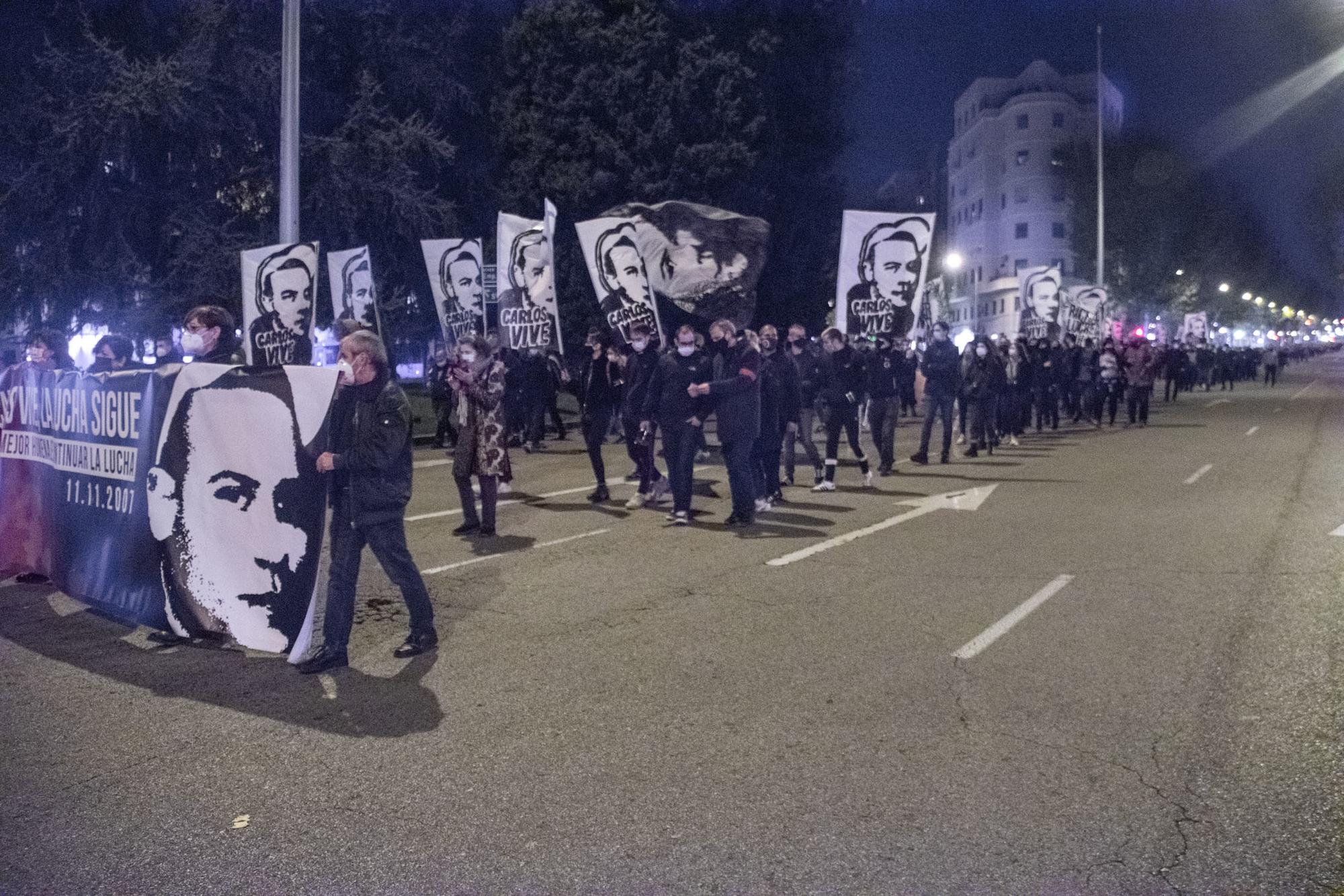 Manifestación antifascista Carlos Palomino 2020 - 2