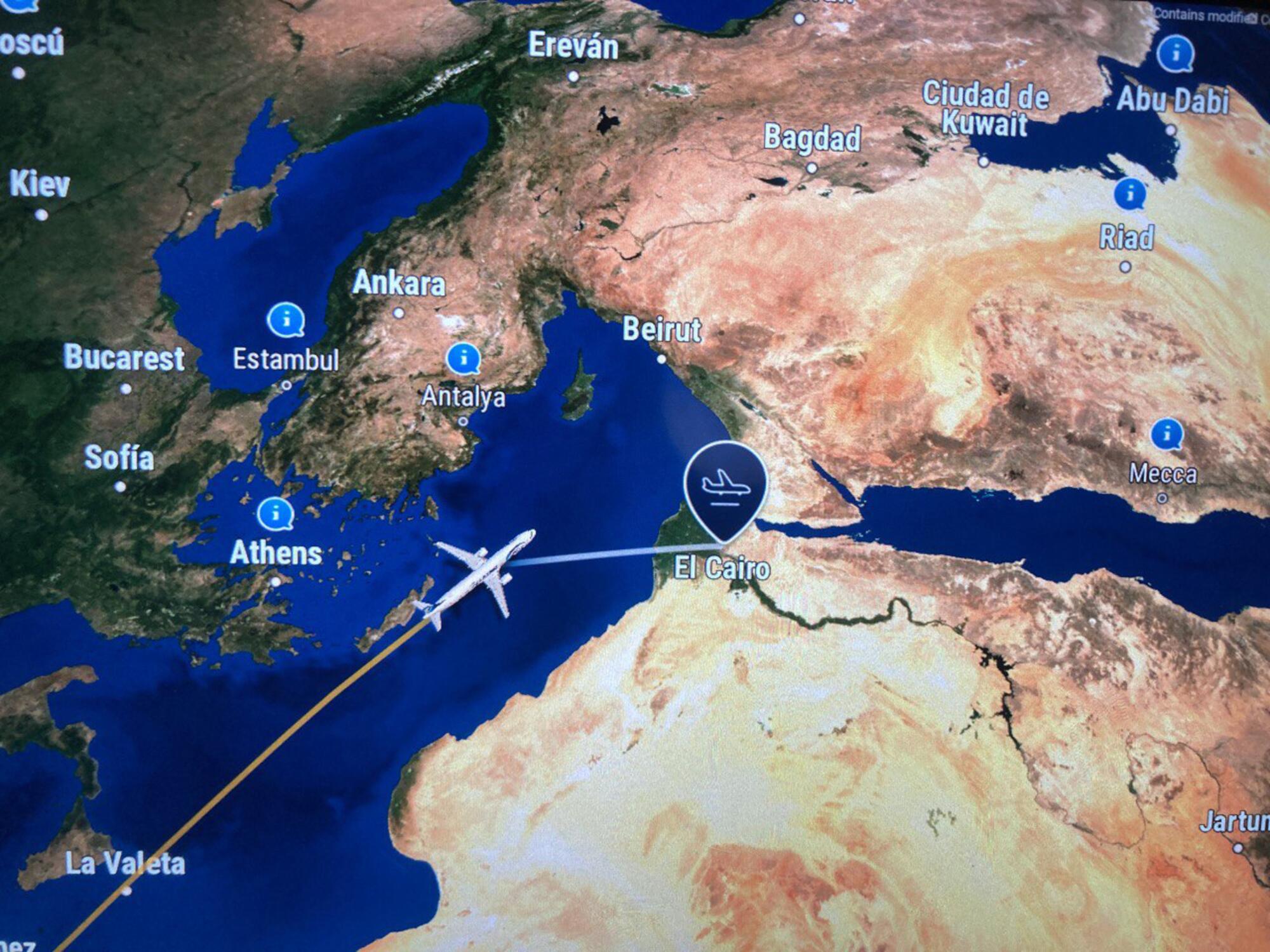 Vuelo El Cairo