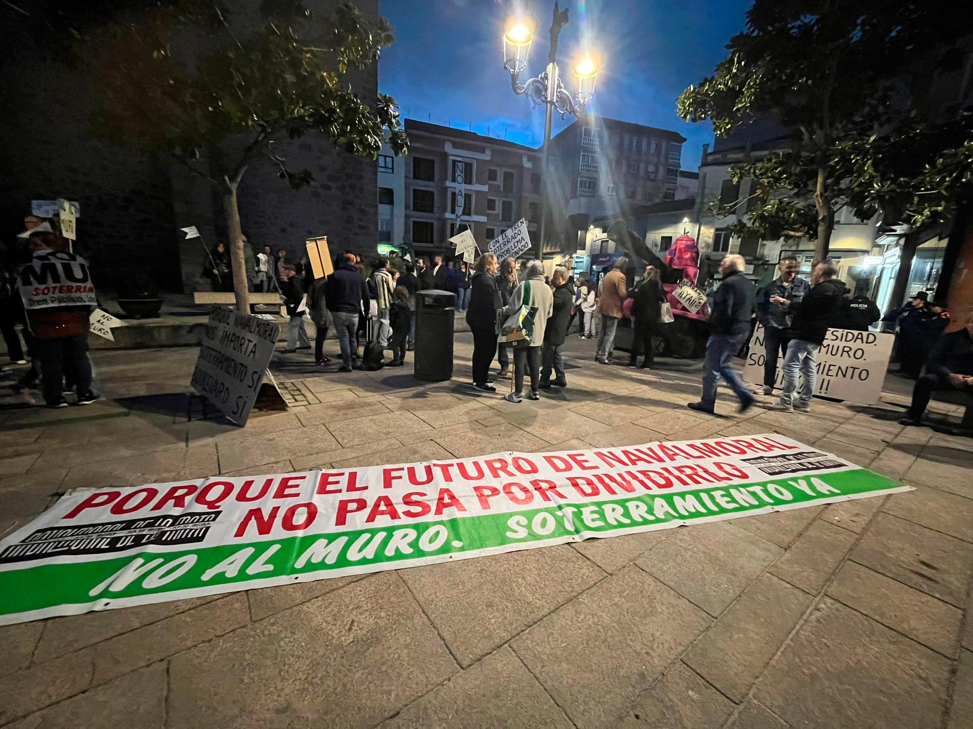 Movilización Navalmoral 25 octubre