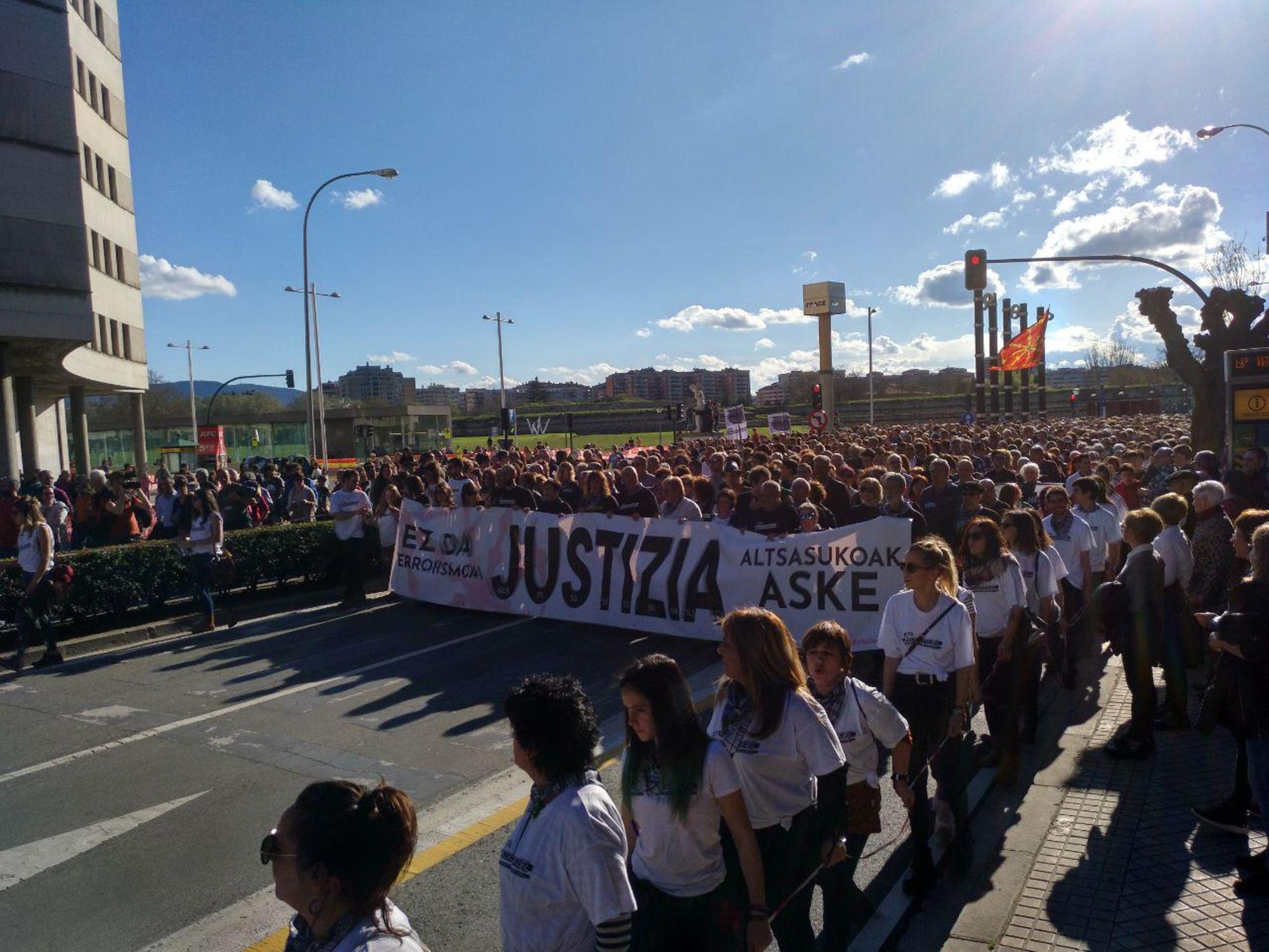 Manifestacion Altsasu