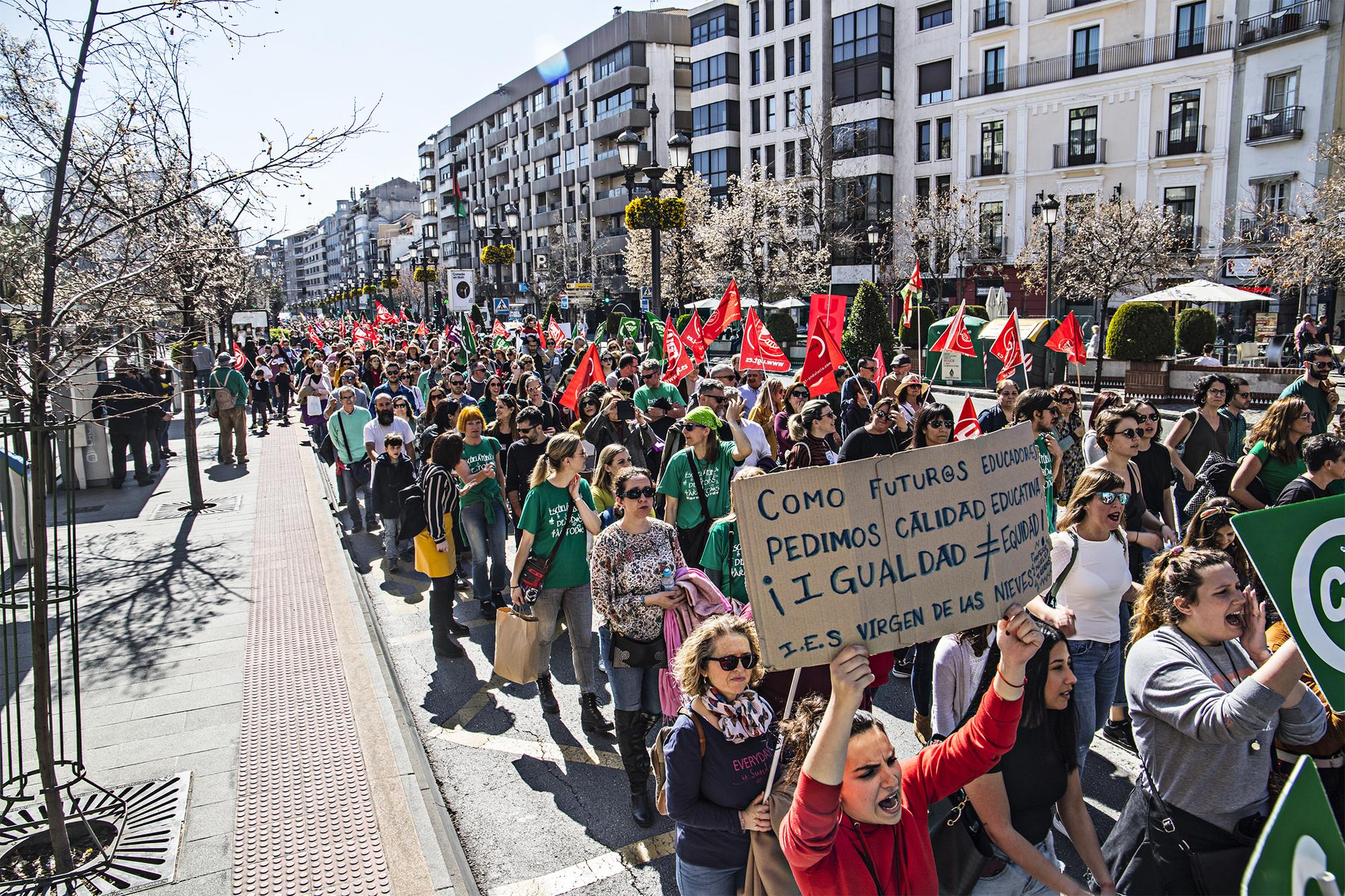 Huelga Educativa Andalucía 5