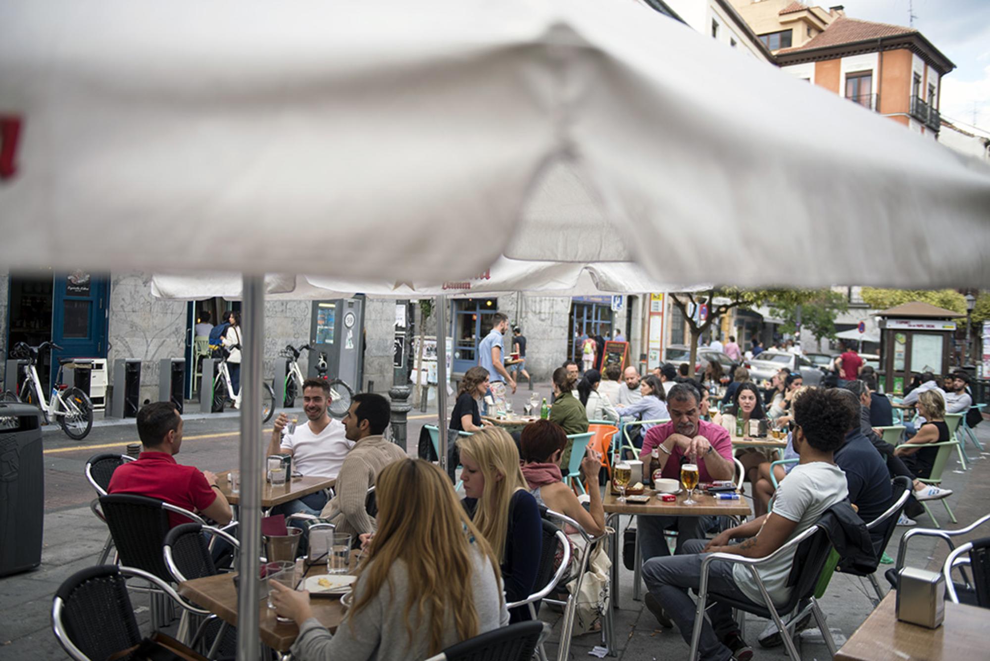 Plaza en Madrid