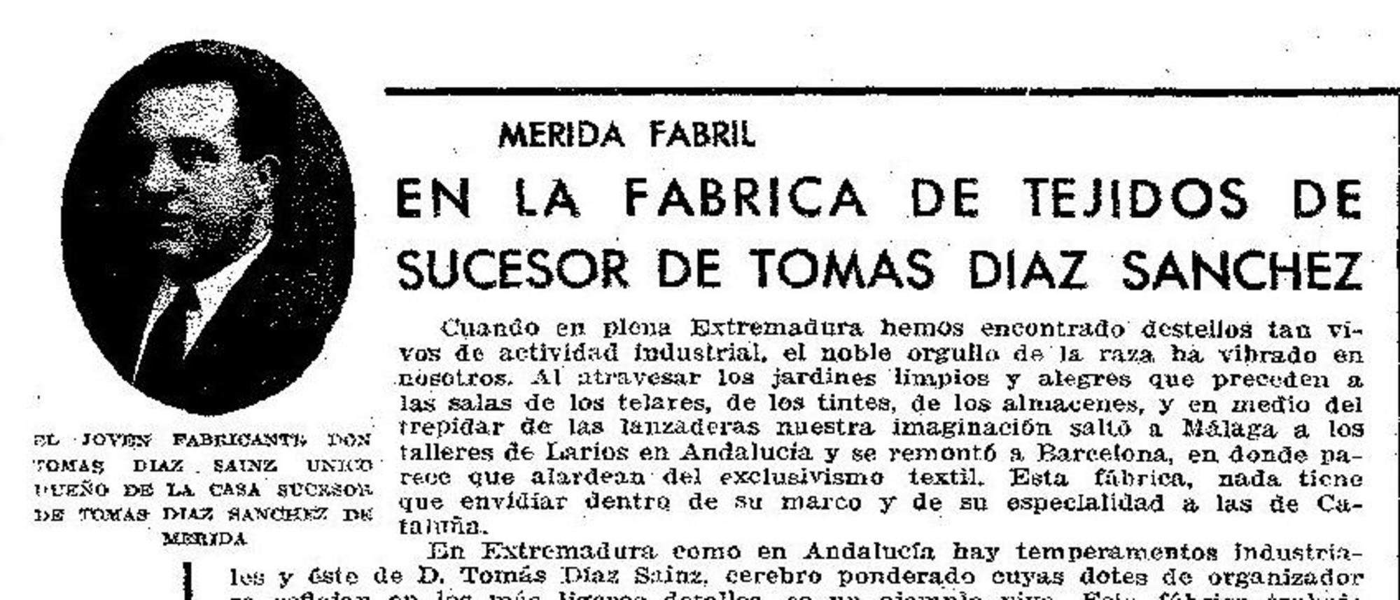 Fabrica de tejidos