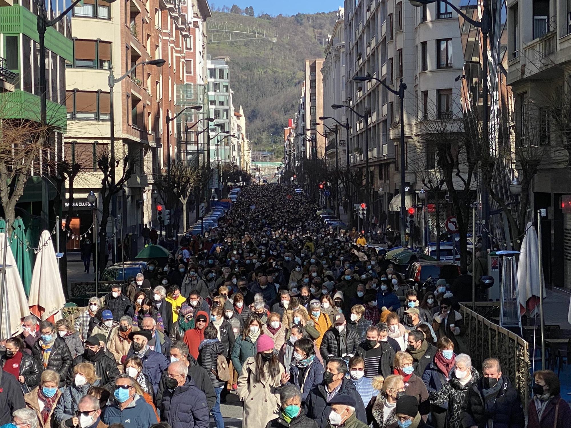 Manifestación atención primaria Bilbao
