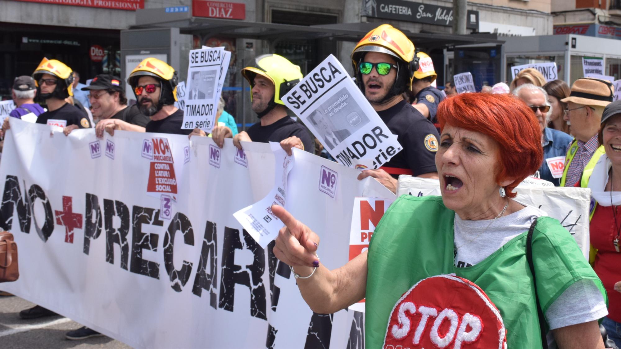 Las marchas contra la precariedad llegan a Madrid