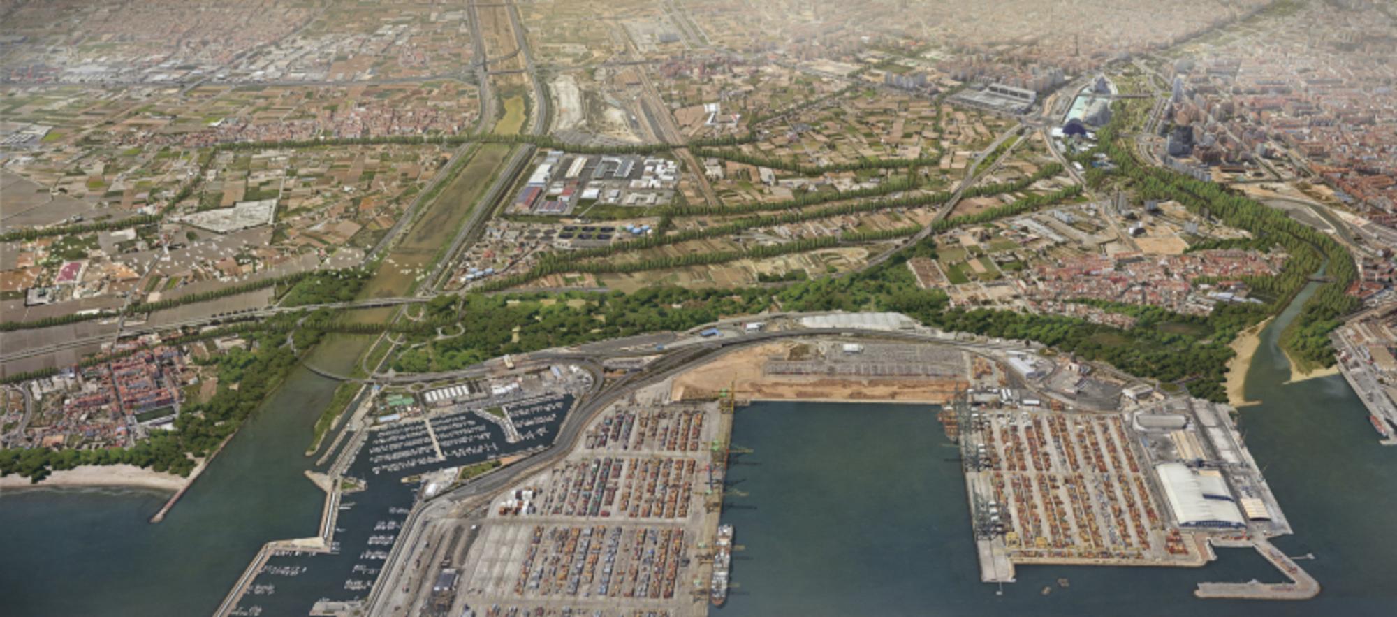 L_alternativa desurbanitzadora que propossa la plataforma Recuperem La Punta Aturem la ZAL_ un corredor verd que connecte el llit verd del Túria amb El Saler i l_Albufera