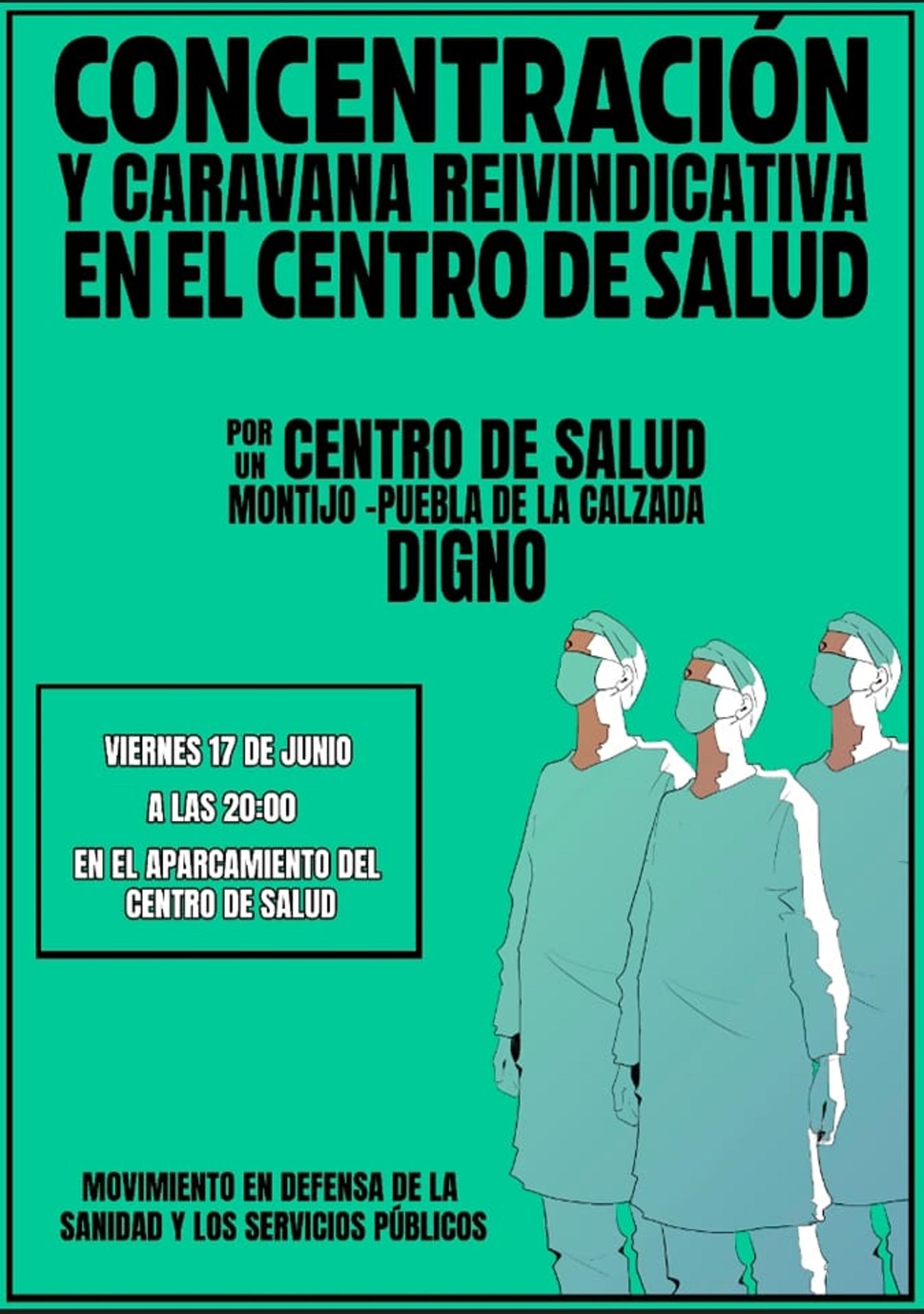 Movilización Centro Salud Montijo