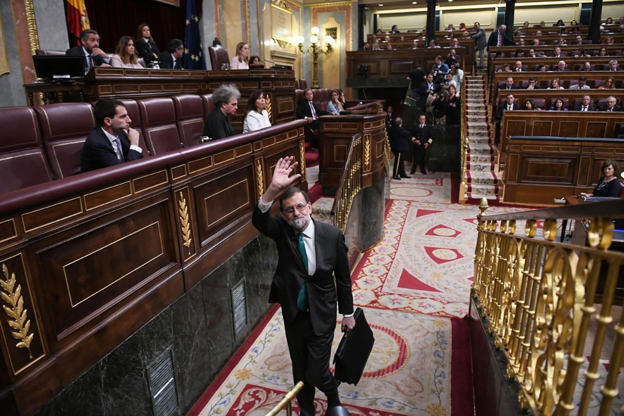 Mariano Rajoy Moción de censura Congreso 2