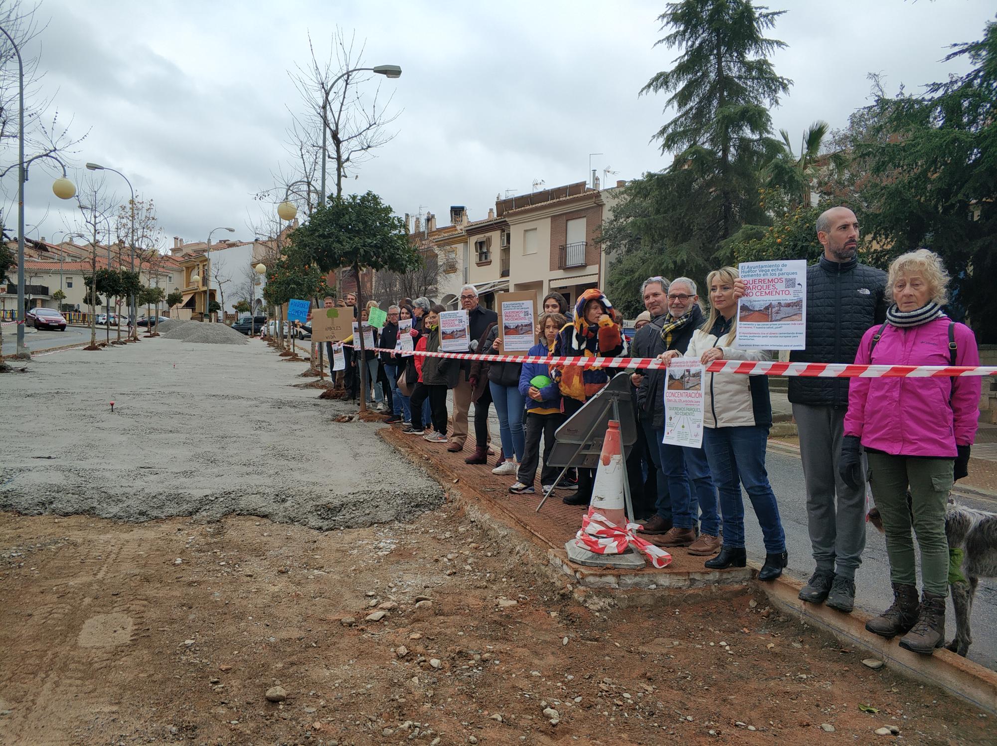 Concentración cementación Granada