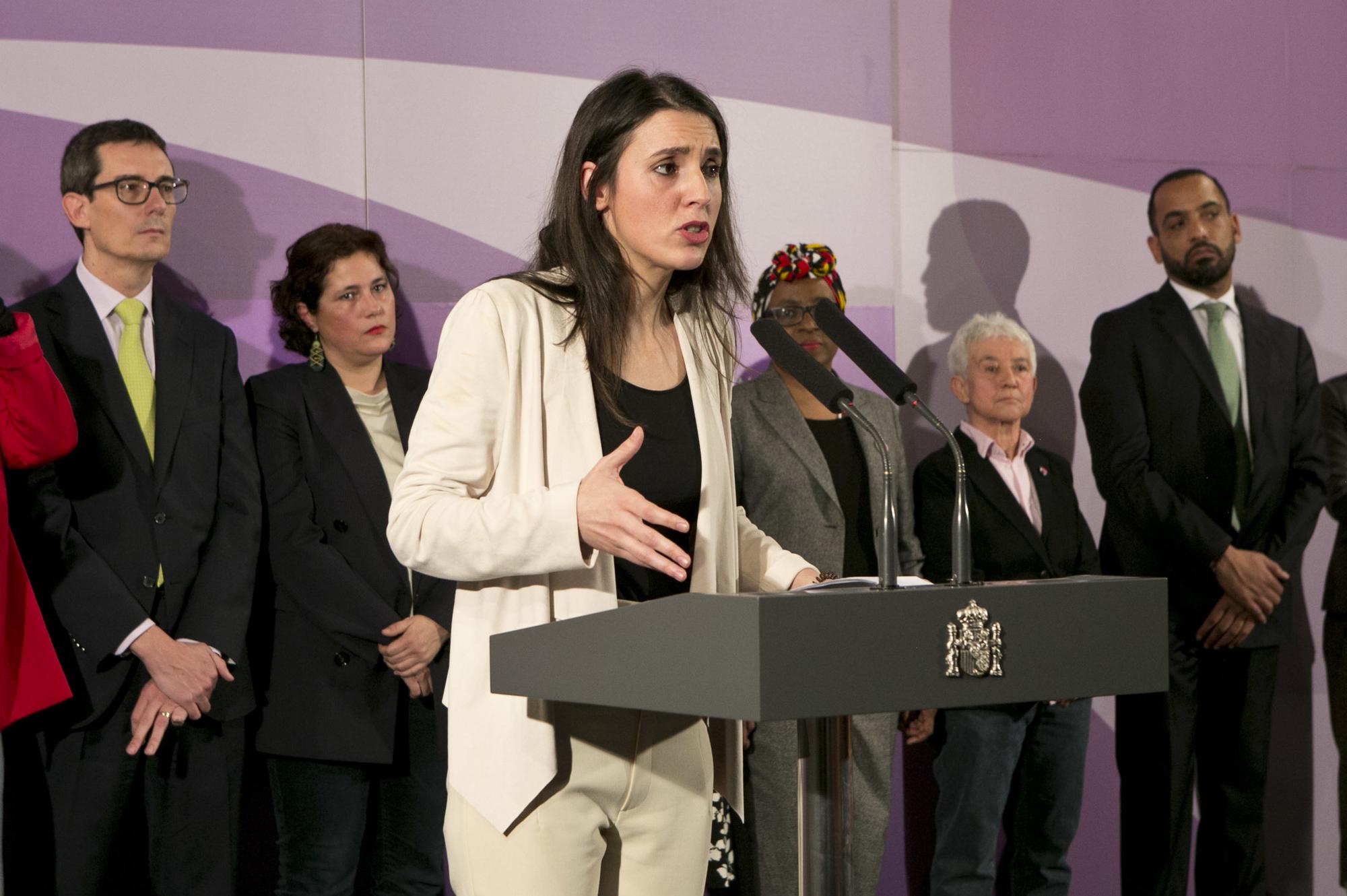 Irene Montero Toma Posesion