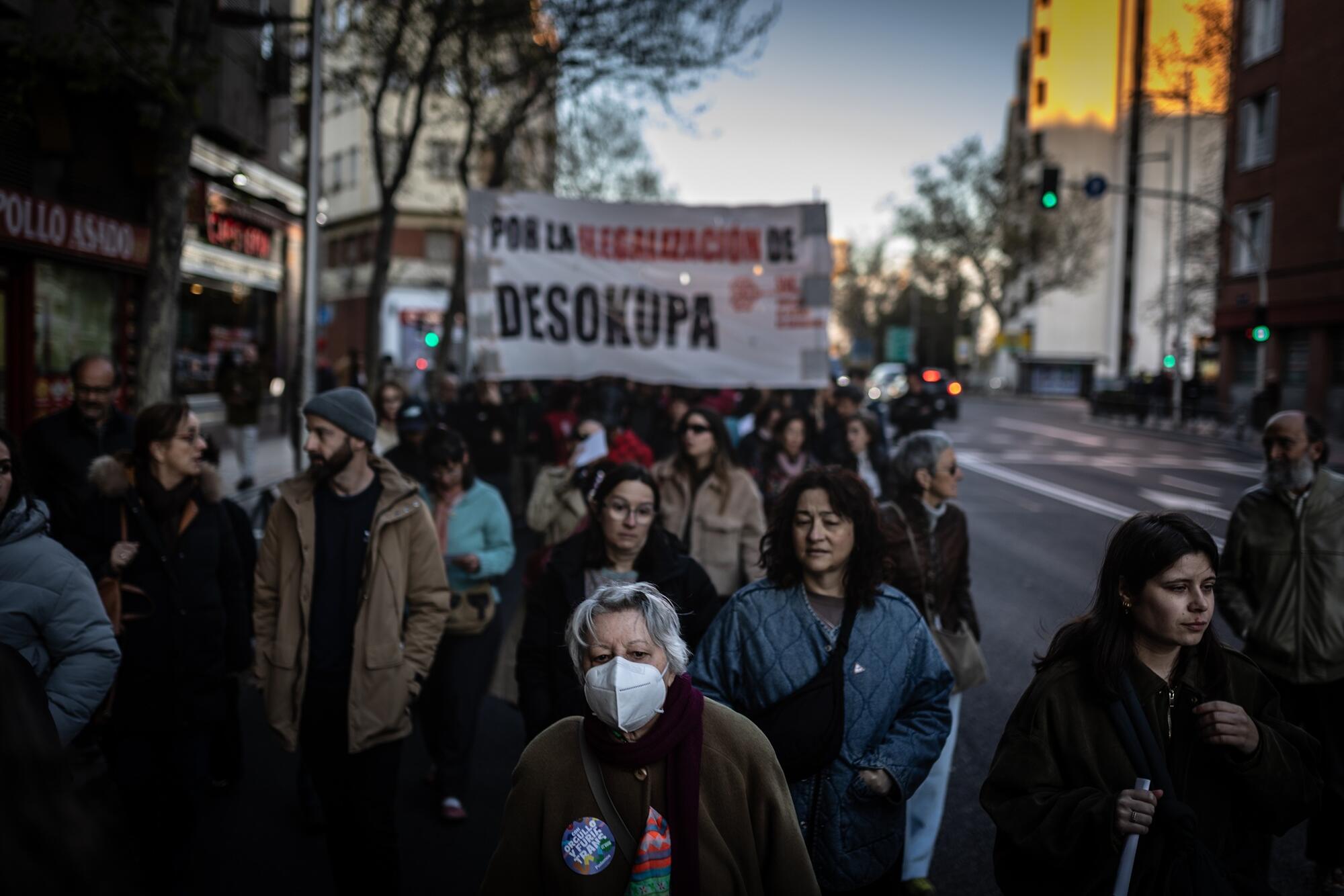 Manifestación Vivienda Tetuán 28 marzo  - 8