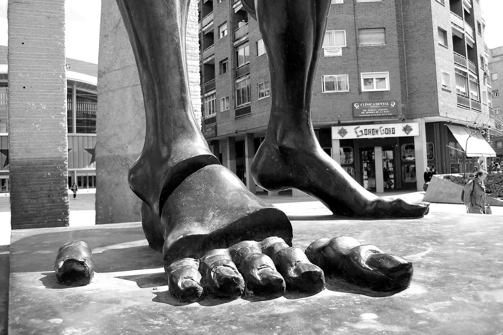 Plaza de Dalí, en Madrid