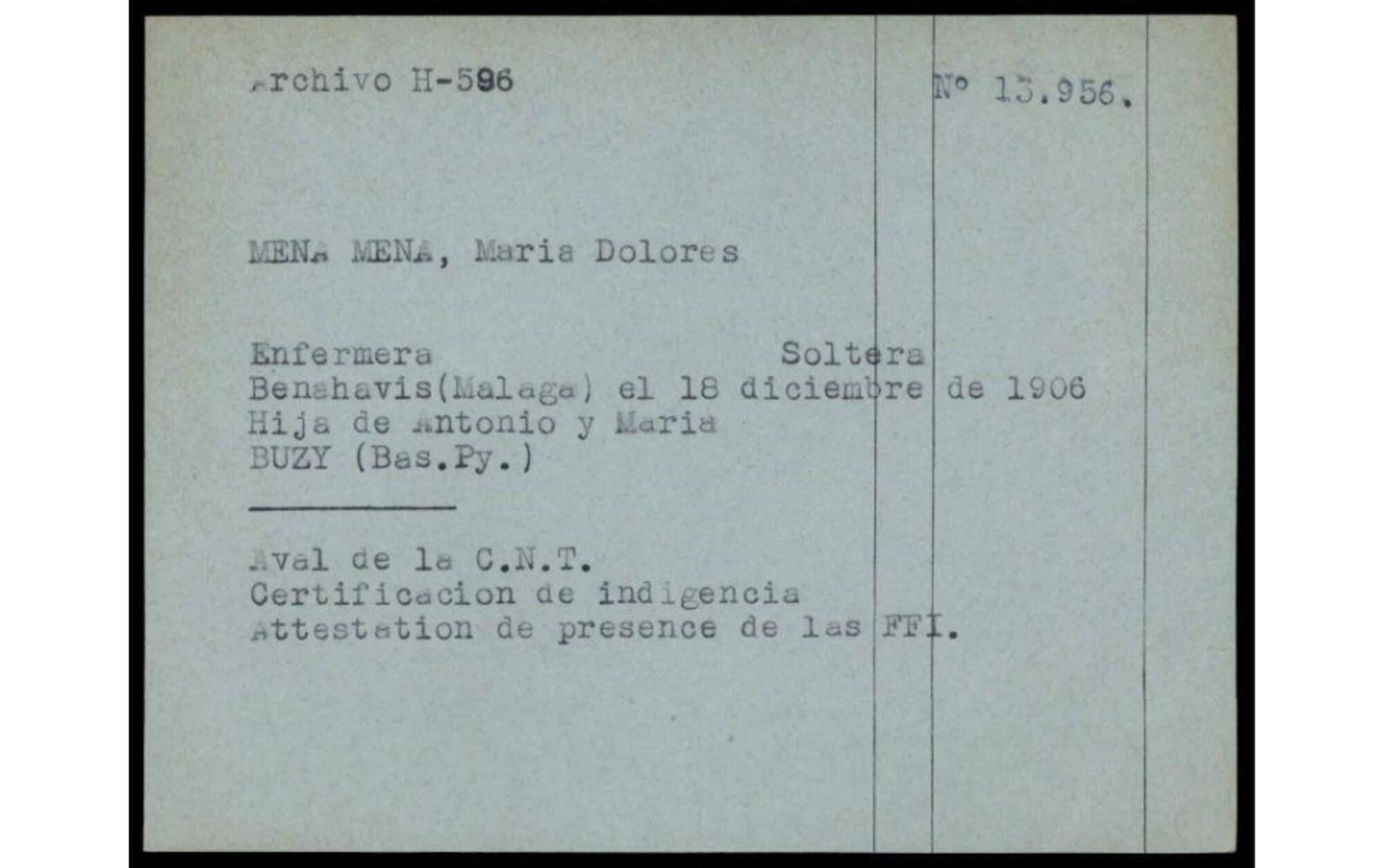Dolores Mena