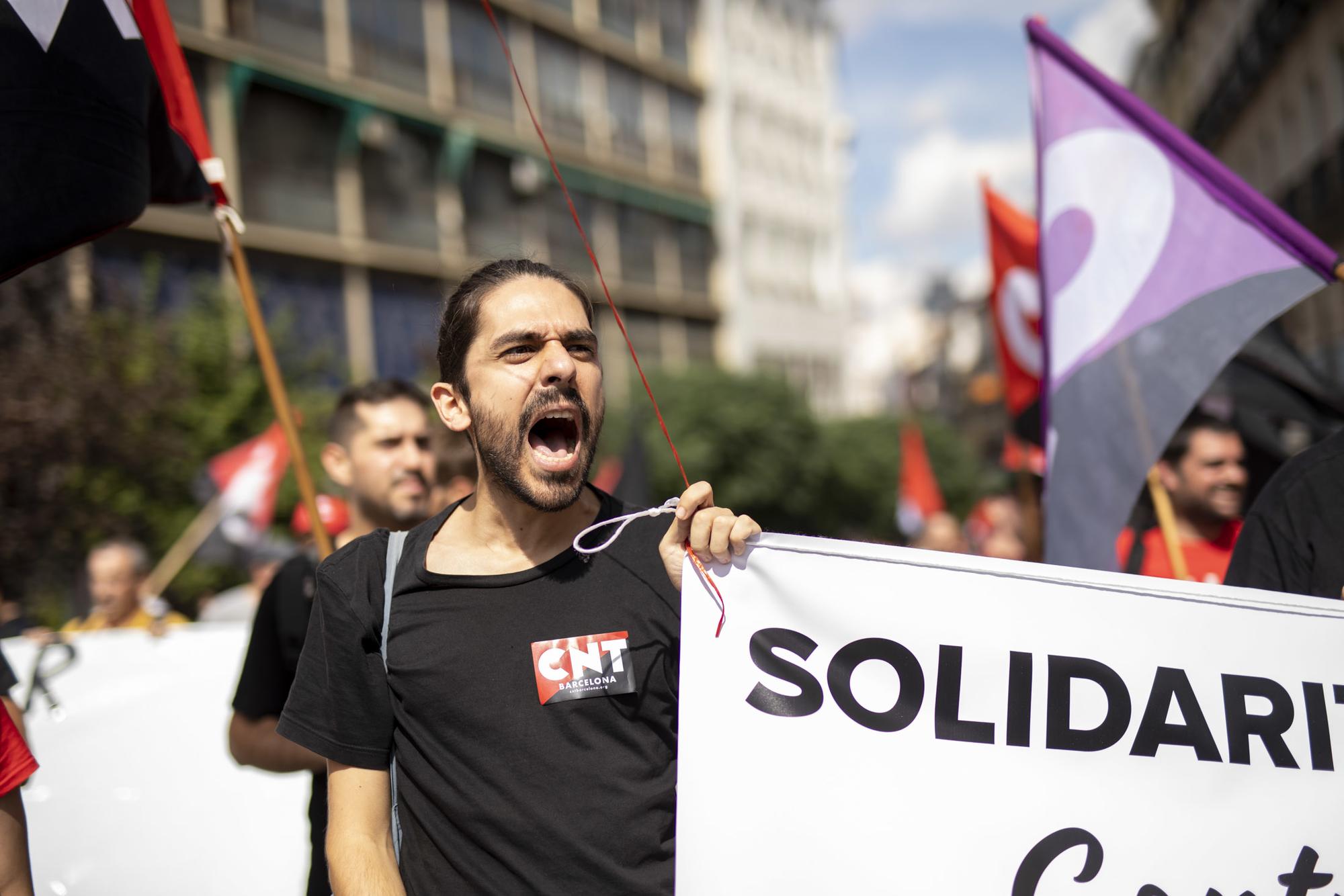 Manifestacion solidaridad La Suiza - 14