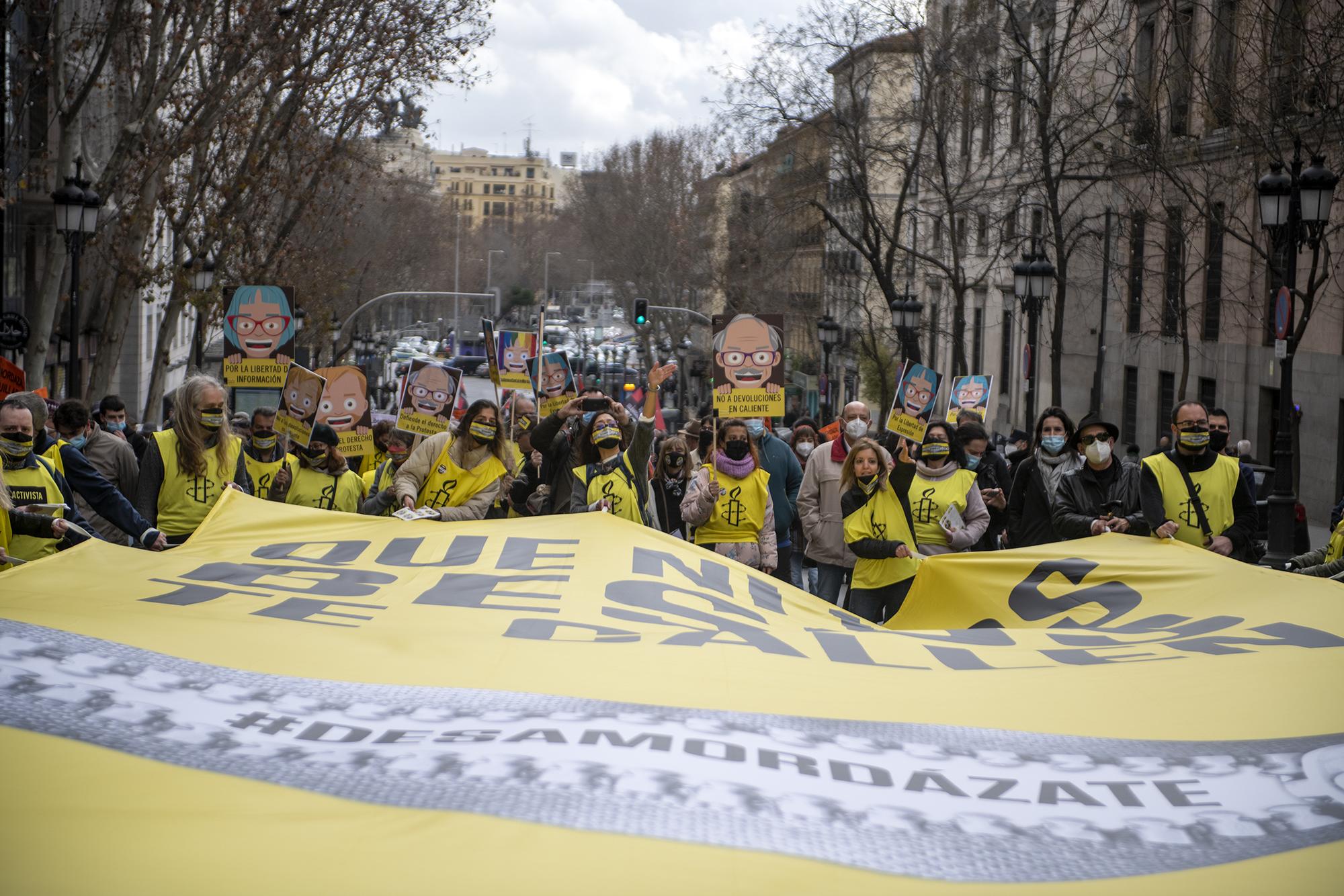 Manifestación No a la ley Mordaza 2022 - 4