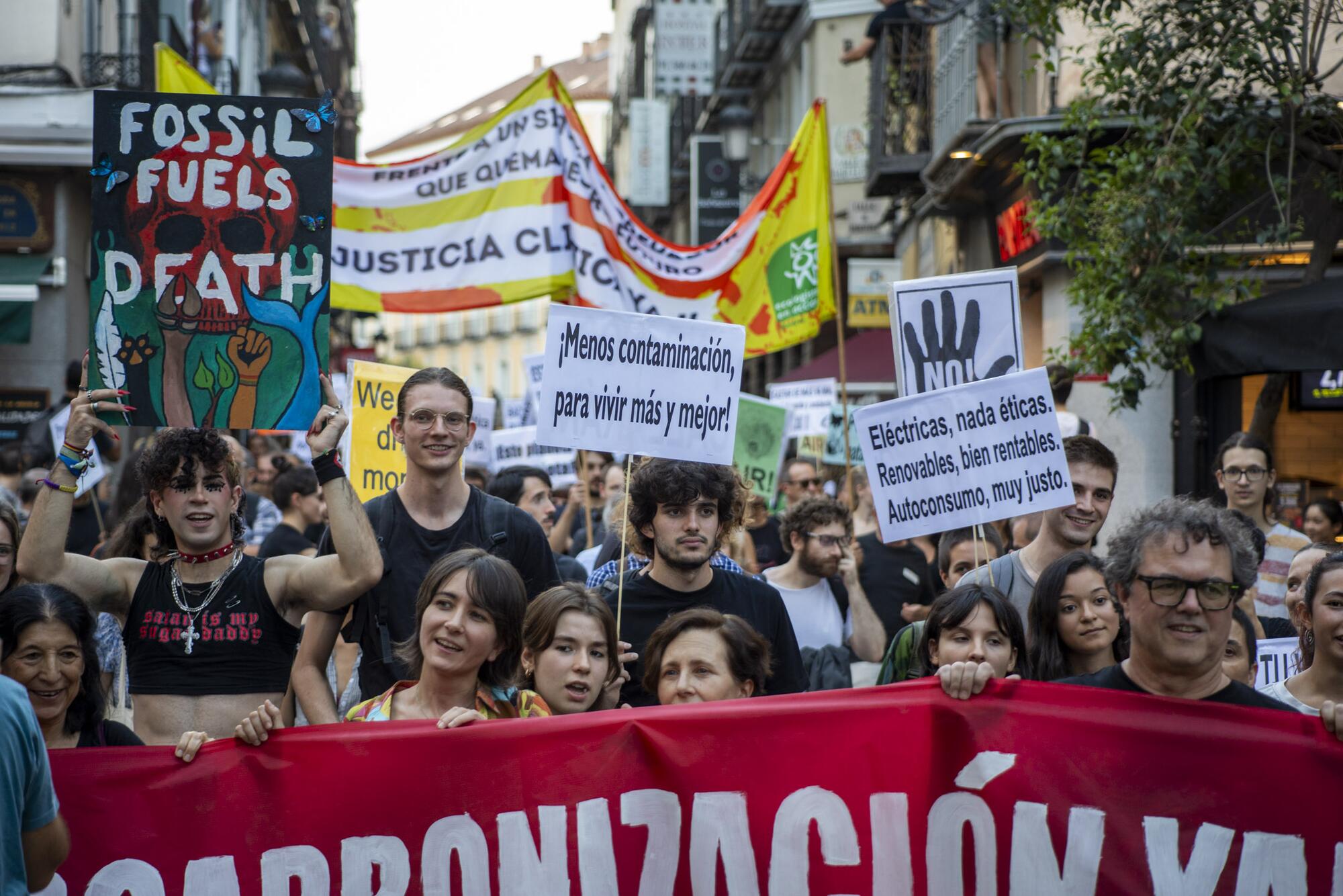 Manifestacion fin de combustibles fosiles Clima - 7