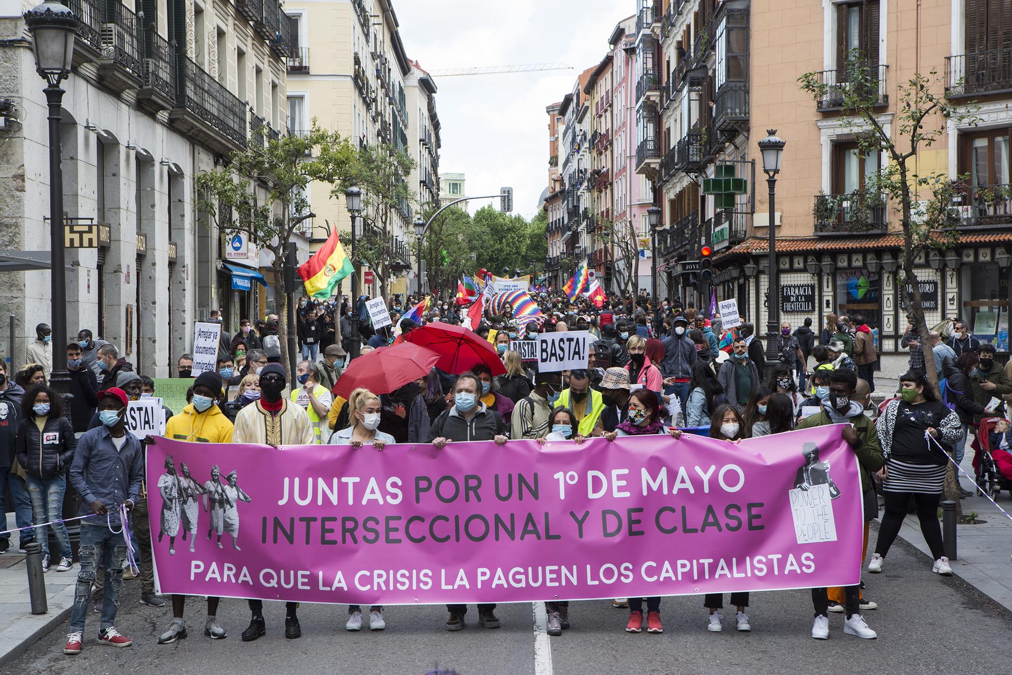 manifestación por un 1ºde Mayo interseccional y de clase - 8