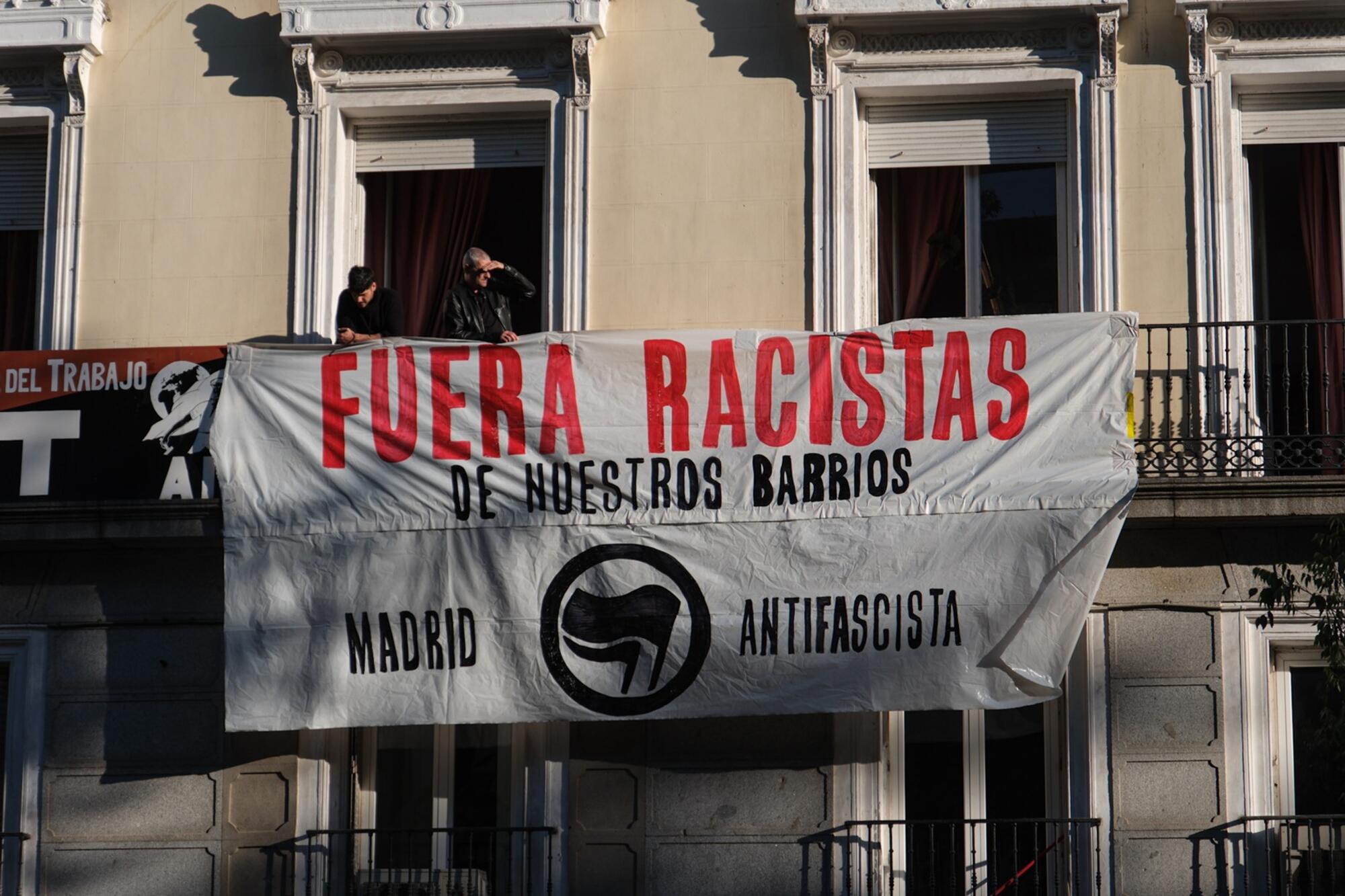 Concentración antifascista Lavapiés en protesta por manifestación de Falange - 6