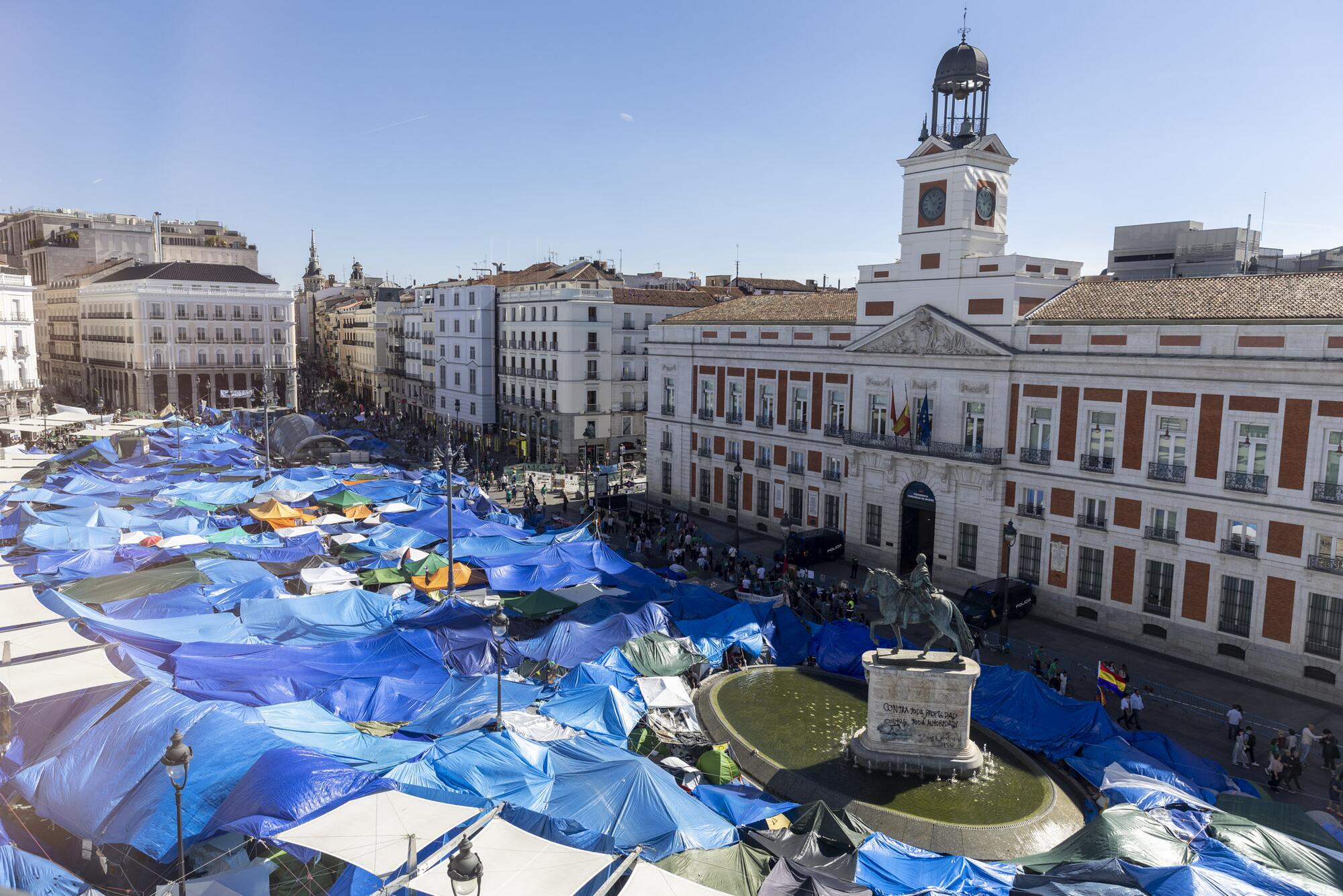 Acampada Sol vivienda 26S 14 de octubre