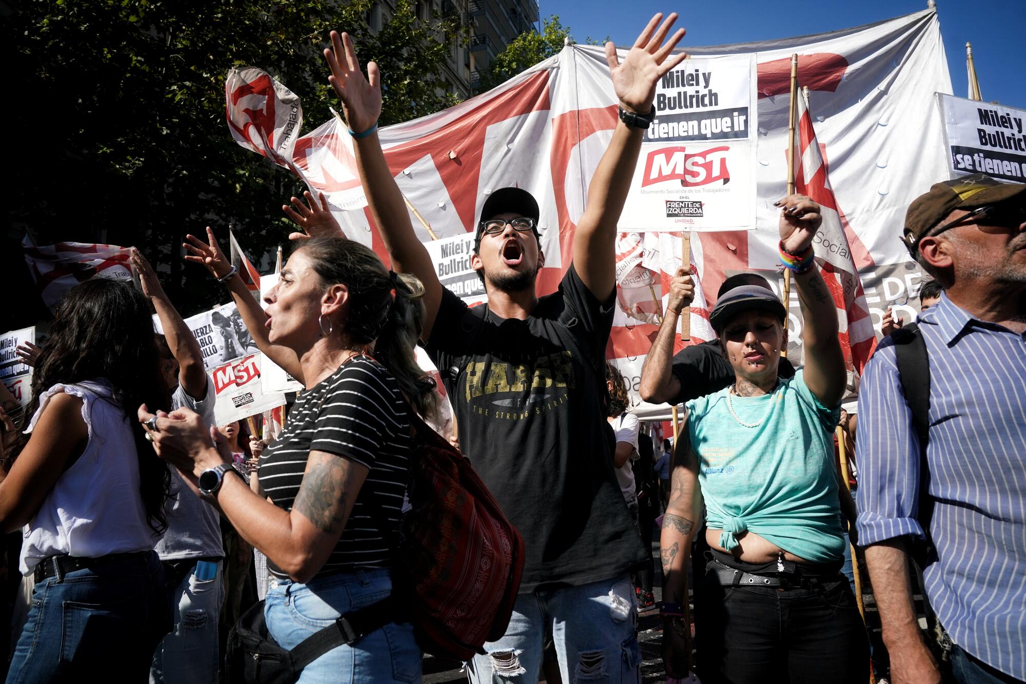 Marcha jubilados Buenos aires - 2