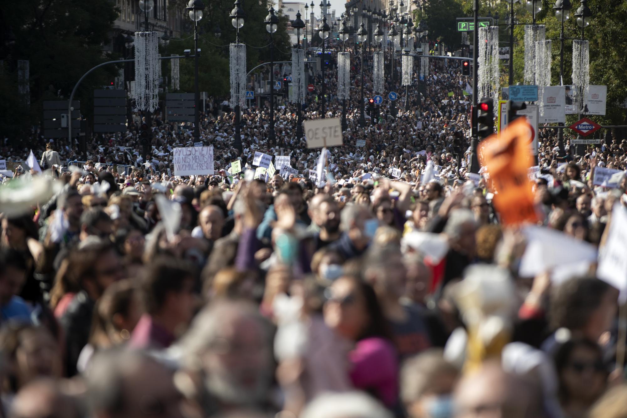 Manifestación por la Sanidad Pública en Madrid - 18