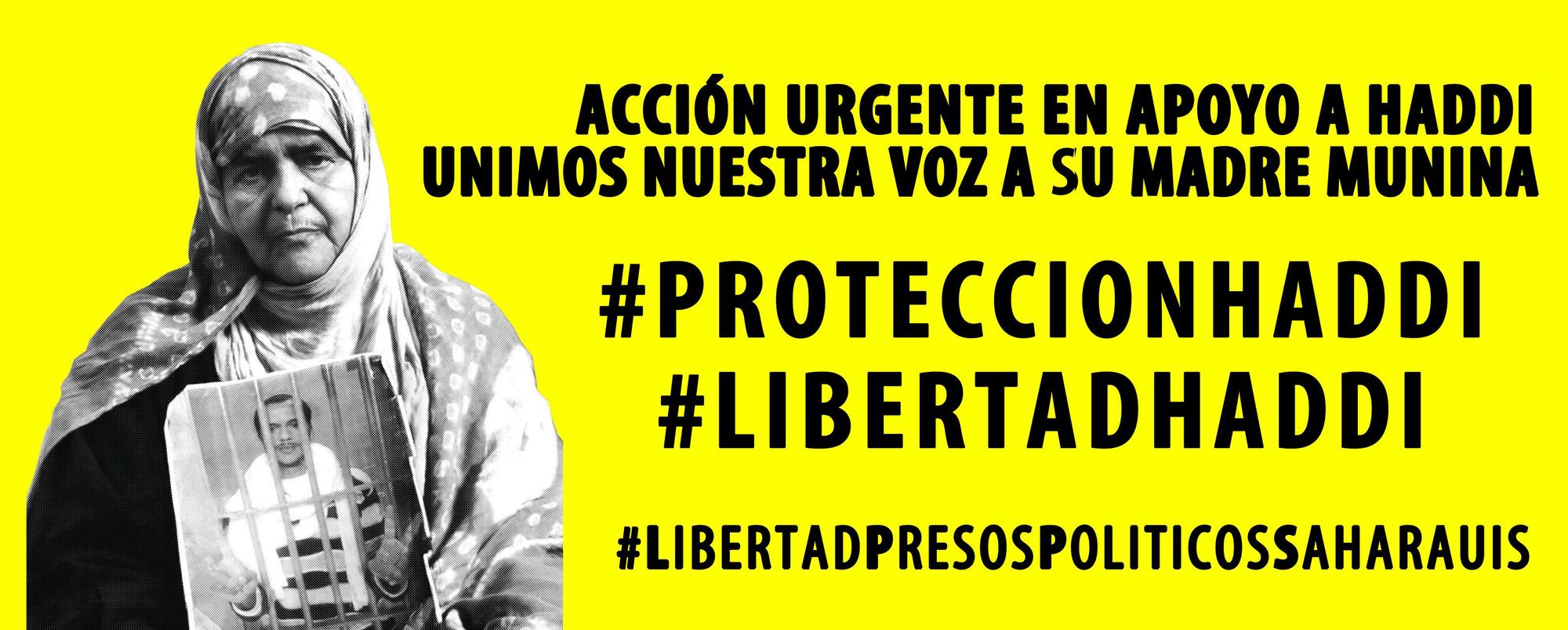 Foto de la campaña de la liberación de Haddi