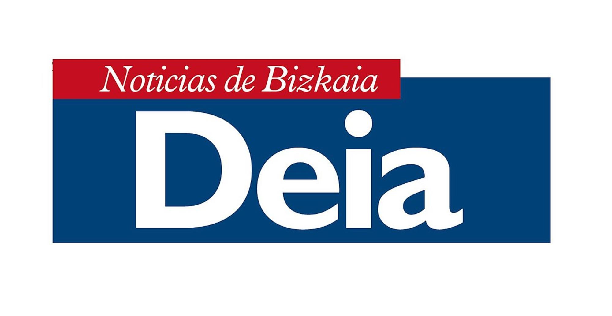 Deia, periódico de Bizkaia. Mancheta.