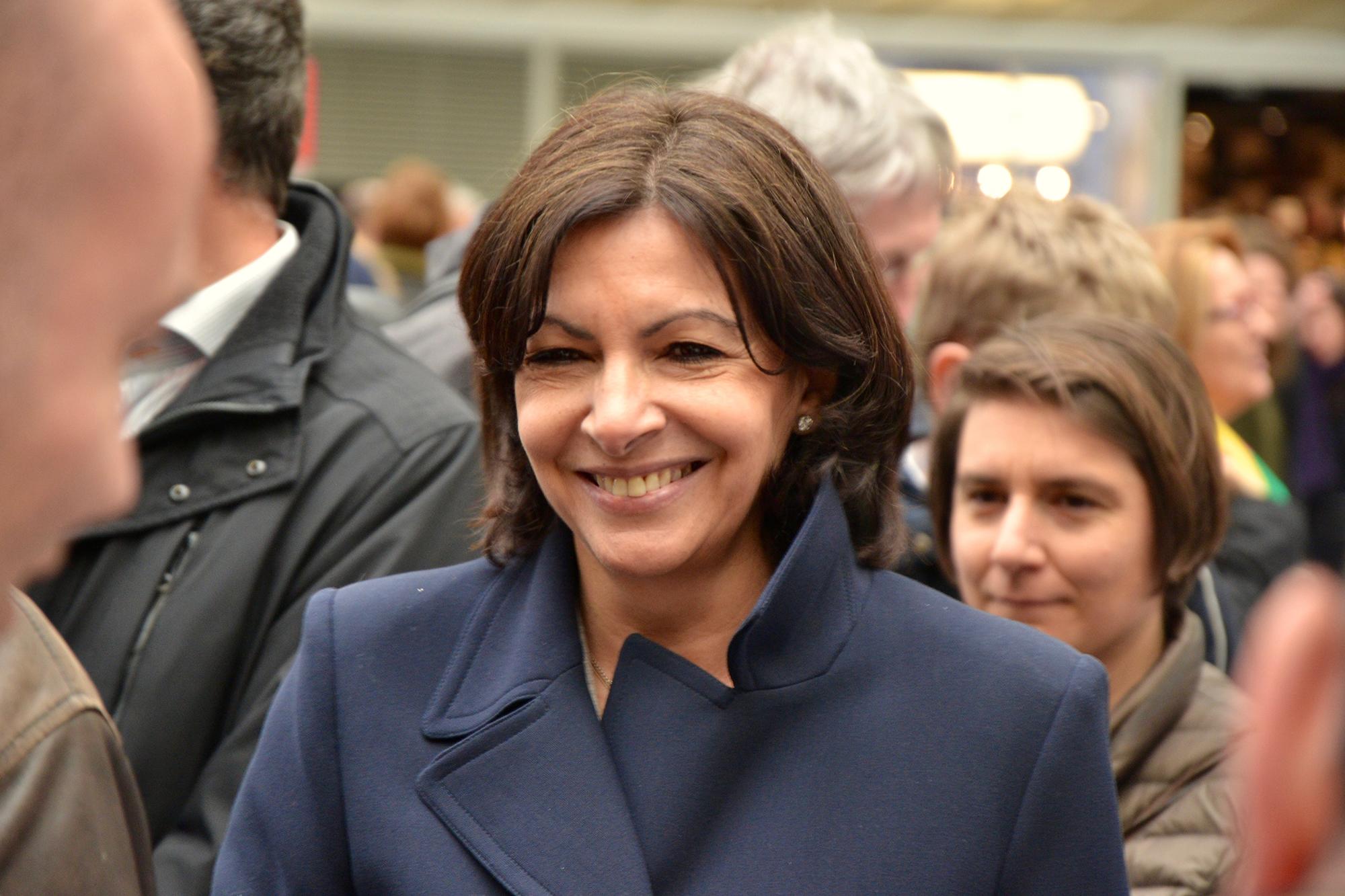 Anne Hidalgo, alcaldesa de París, reelegida este 28 de junio.