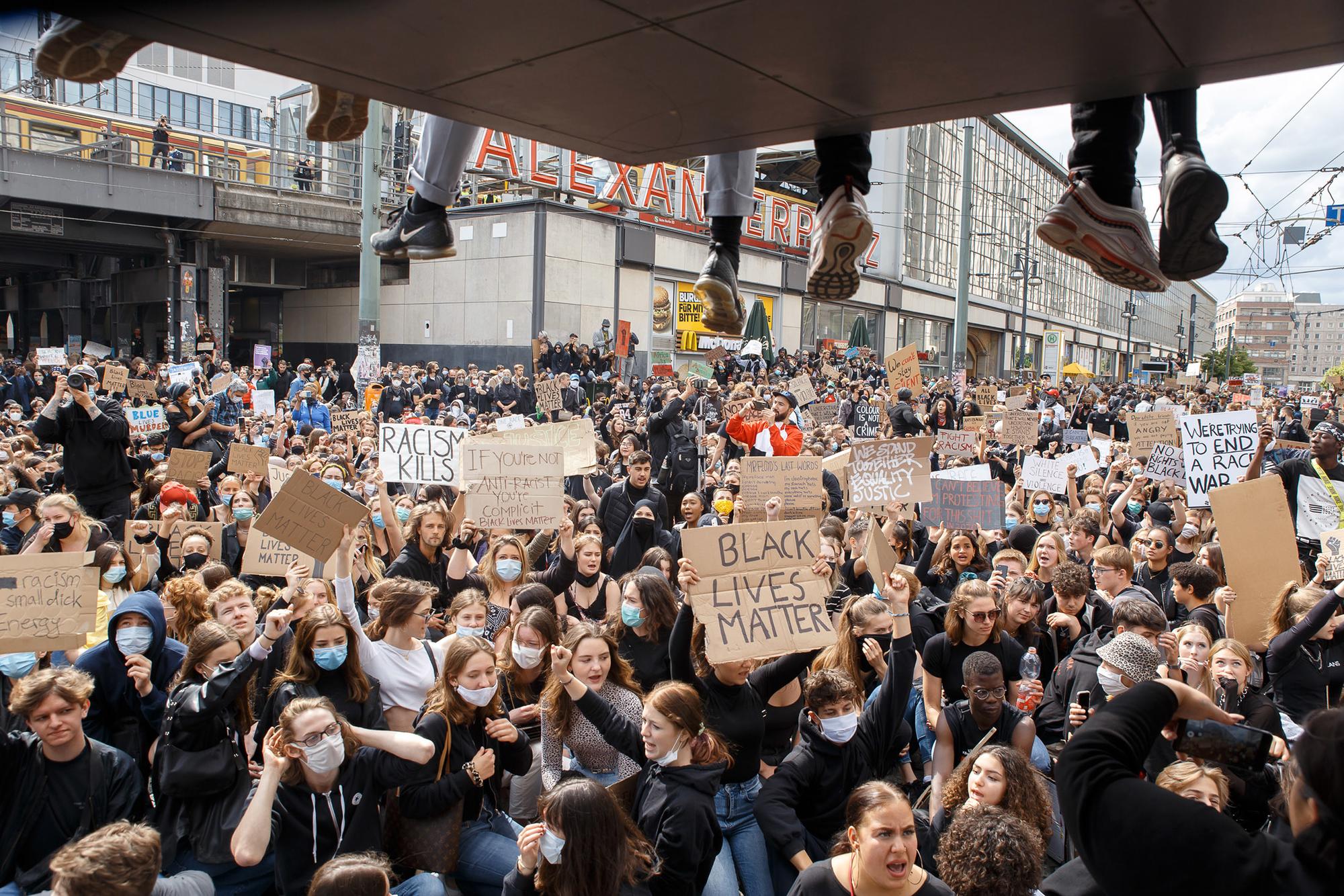 BLM Berlin racismo