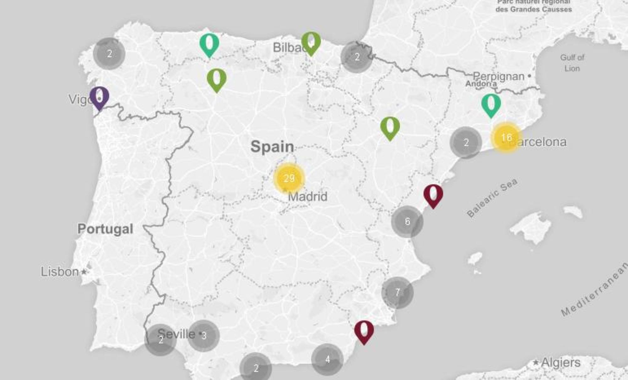 Mapa crímenes de odio