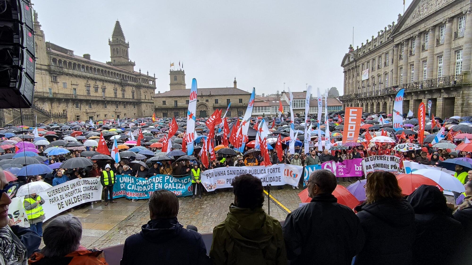 manifestación SOS Sanidade 01/02/26