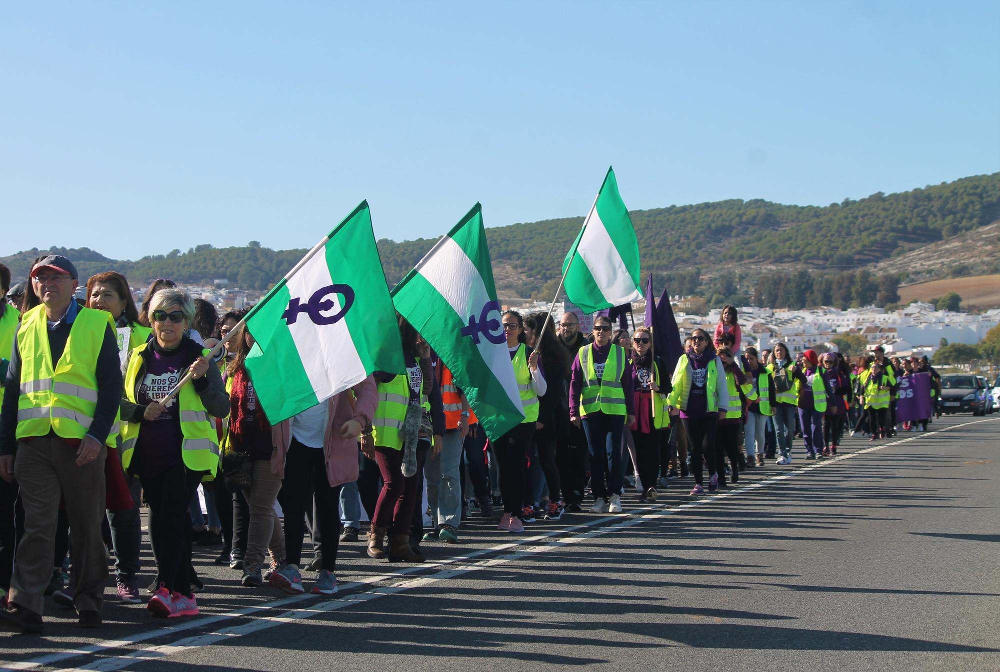 Marcha feminista Bornos 6