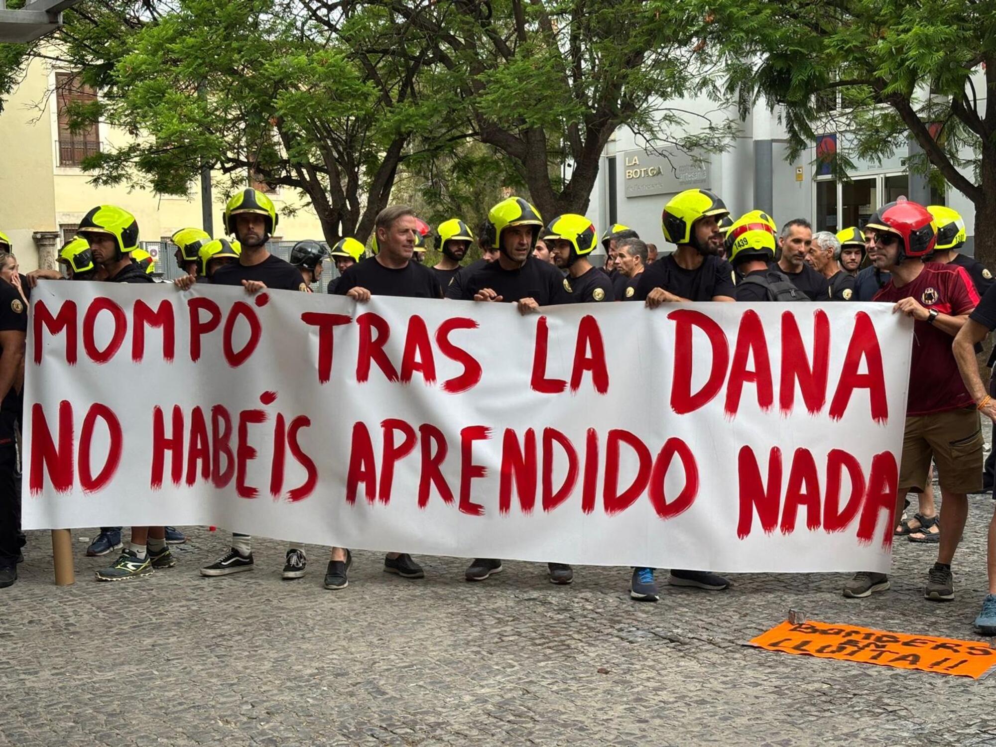 Huelga celo bomberos valencia