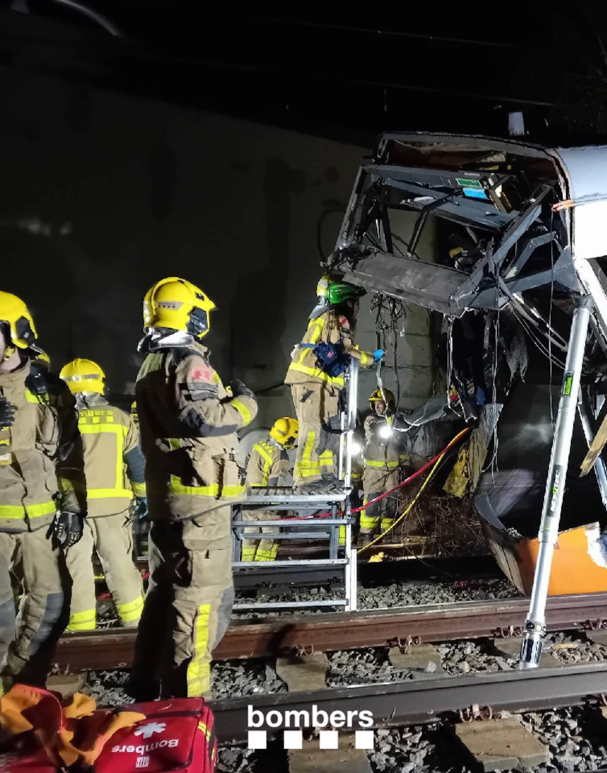 Accidente Rodalies entorno Barcelona