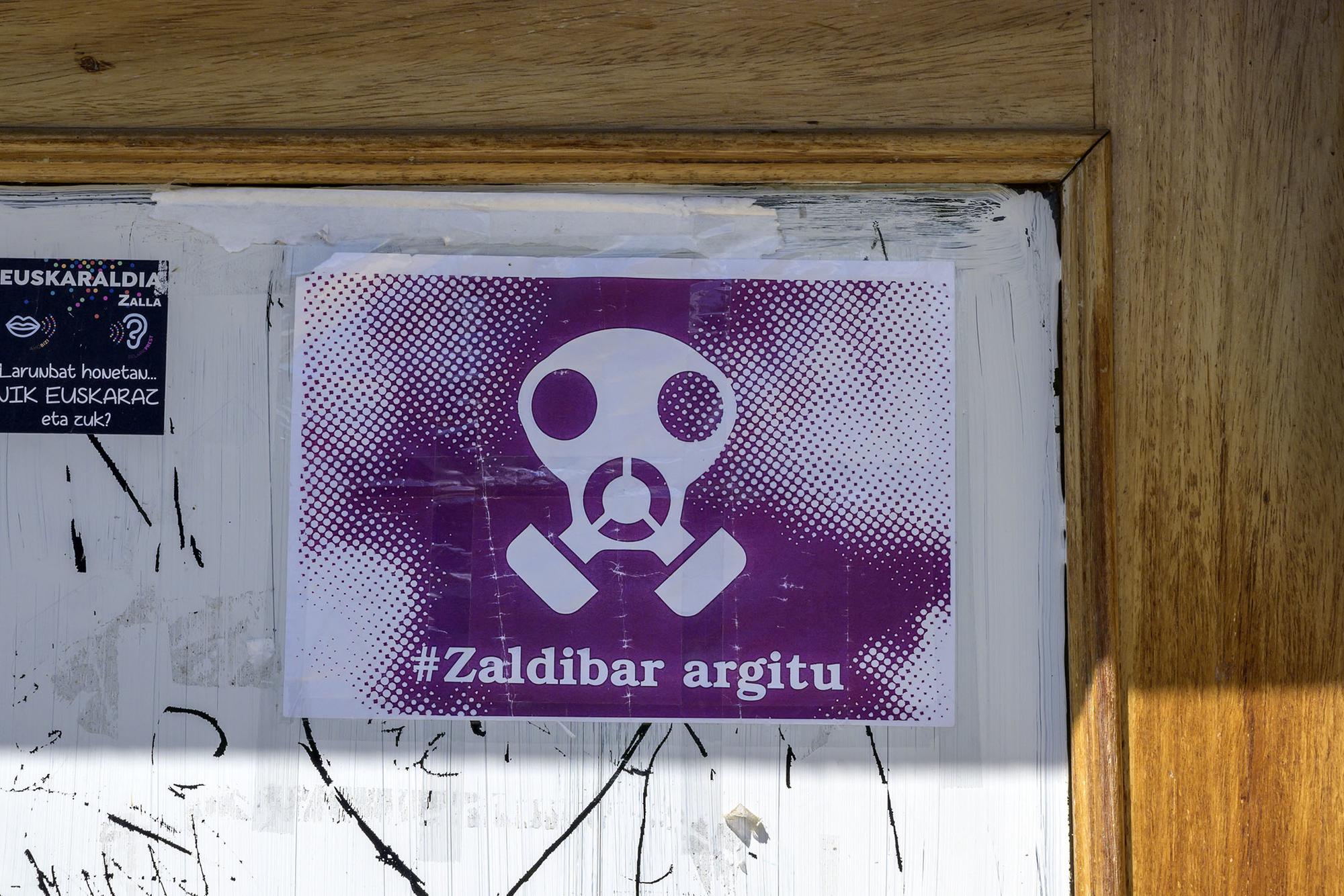 Zaldibar cartel vertedero