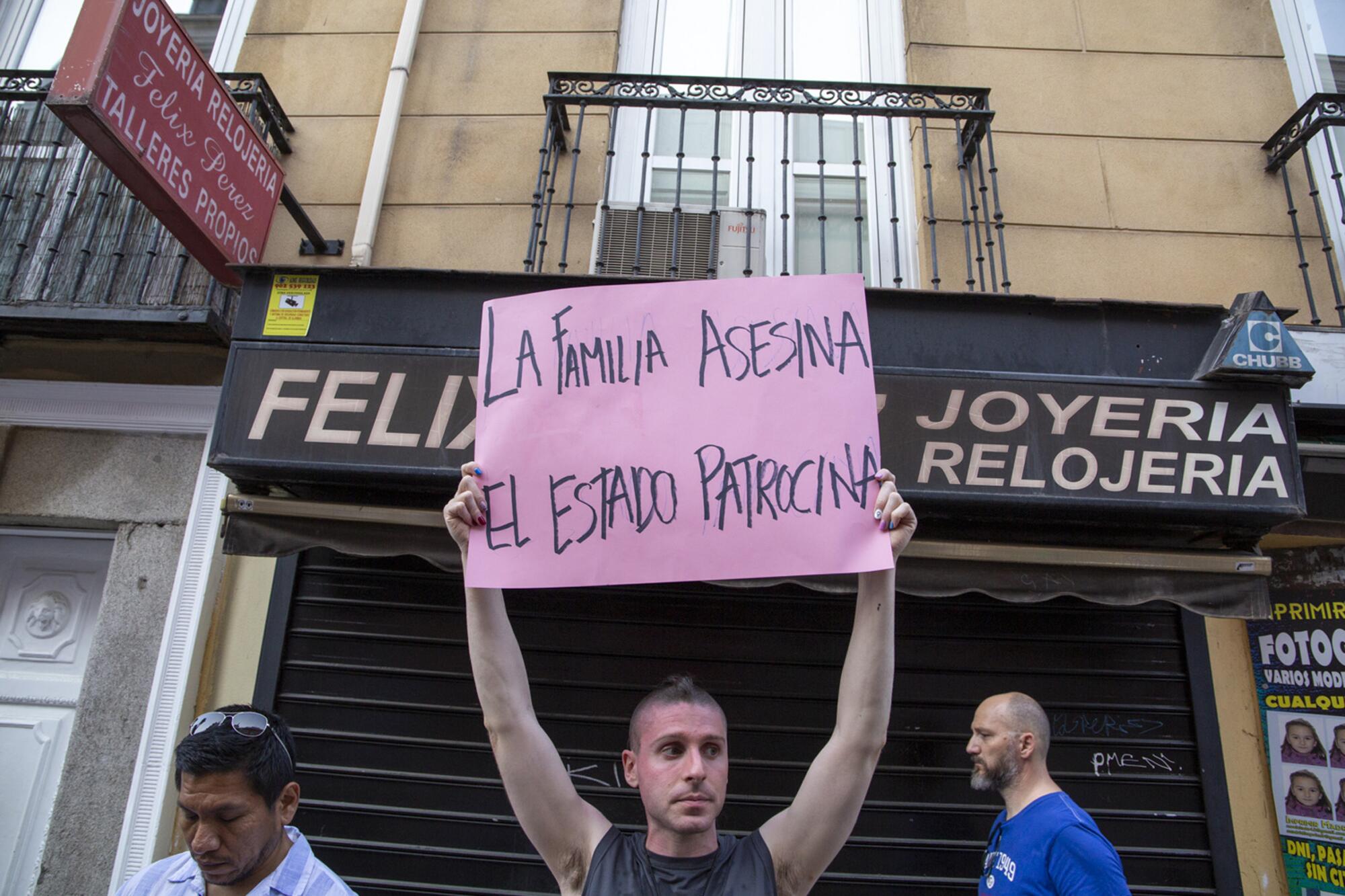 Concentración Derechos Trans fallecidas Ministerio - 8