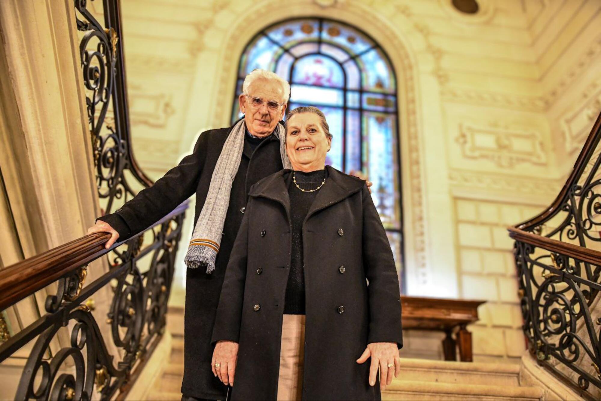 Colette y Jean-Claude Rabaté en Bidebarrieta