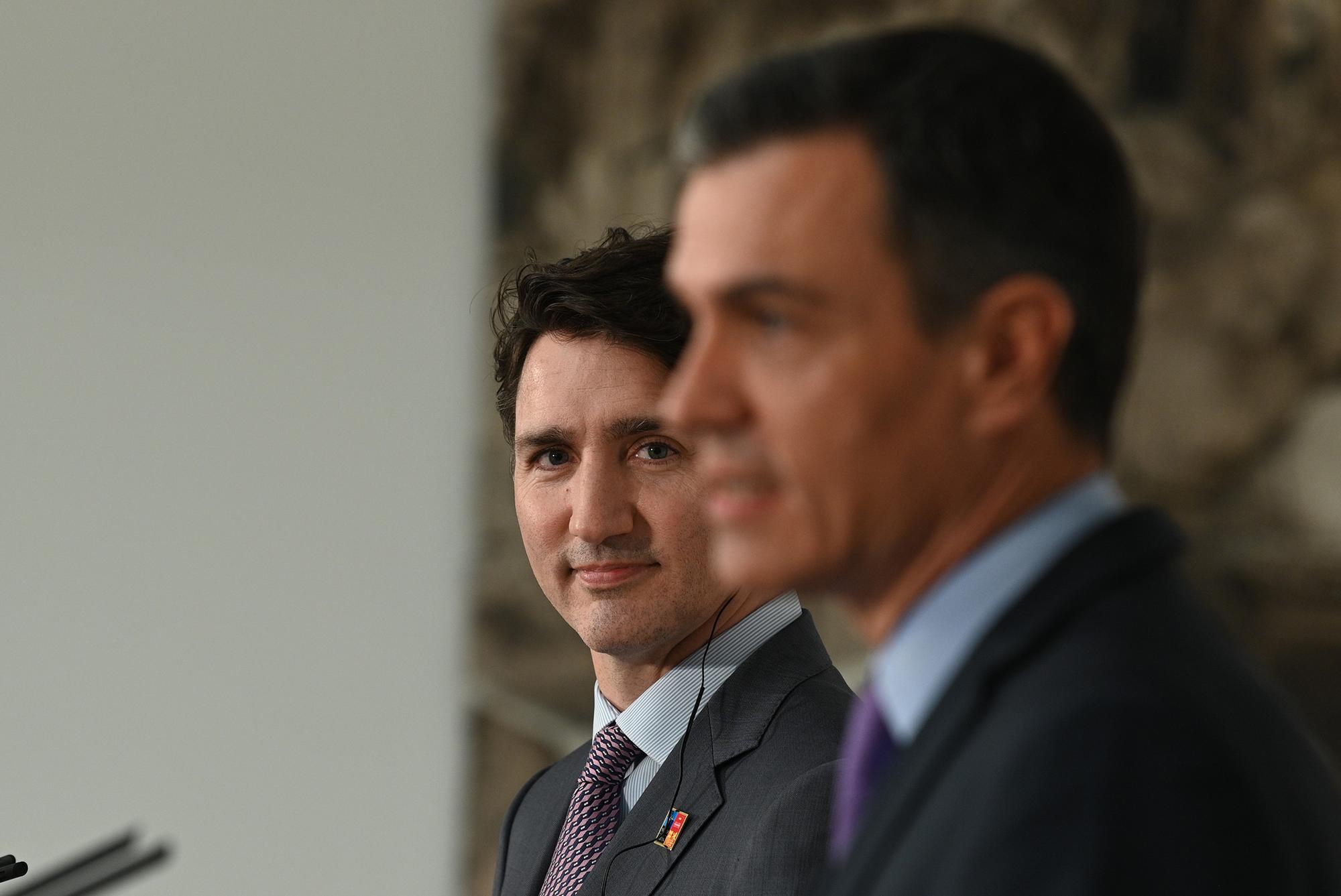 El presidente del Gobierno, Pedro Sánchez, y el primer ministro de Canadá, Justin Trudeau - 7