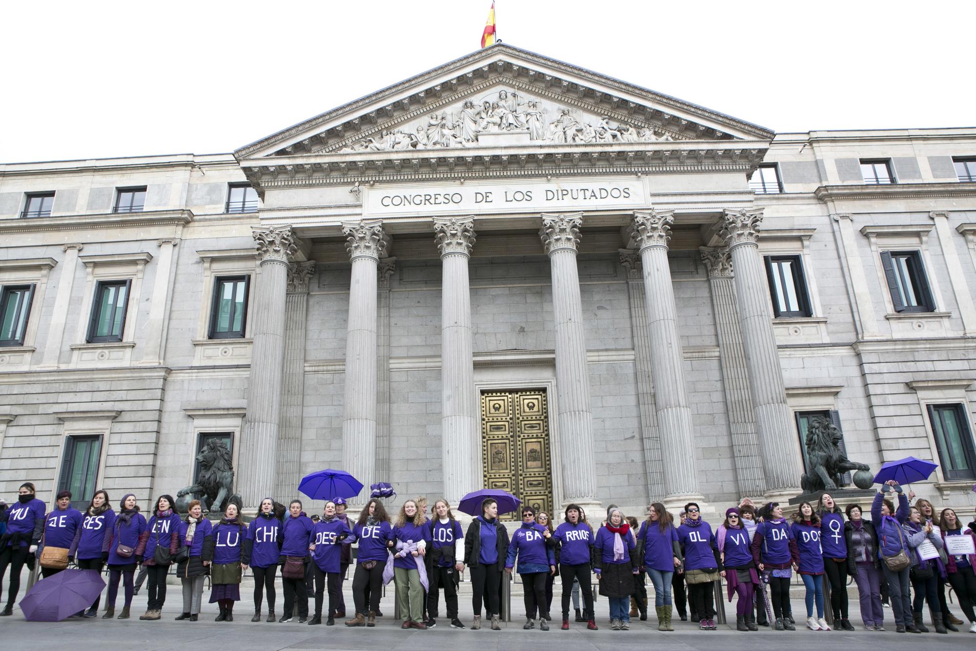Cadena feminista 8F Madrid - 4