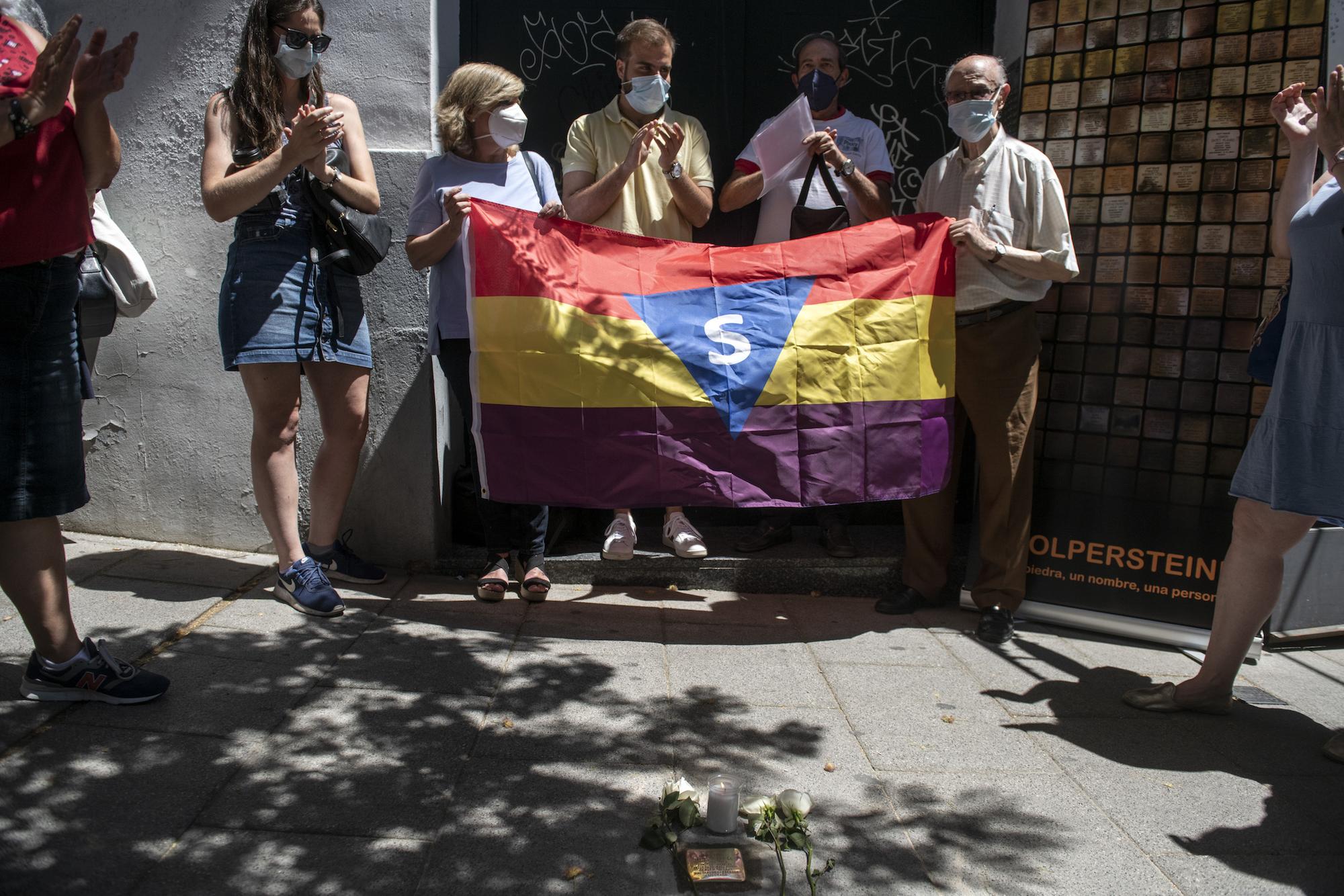 La memoria de los deportados se instala en el centro de Madrid - 4