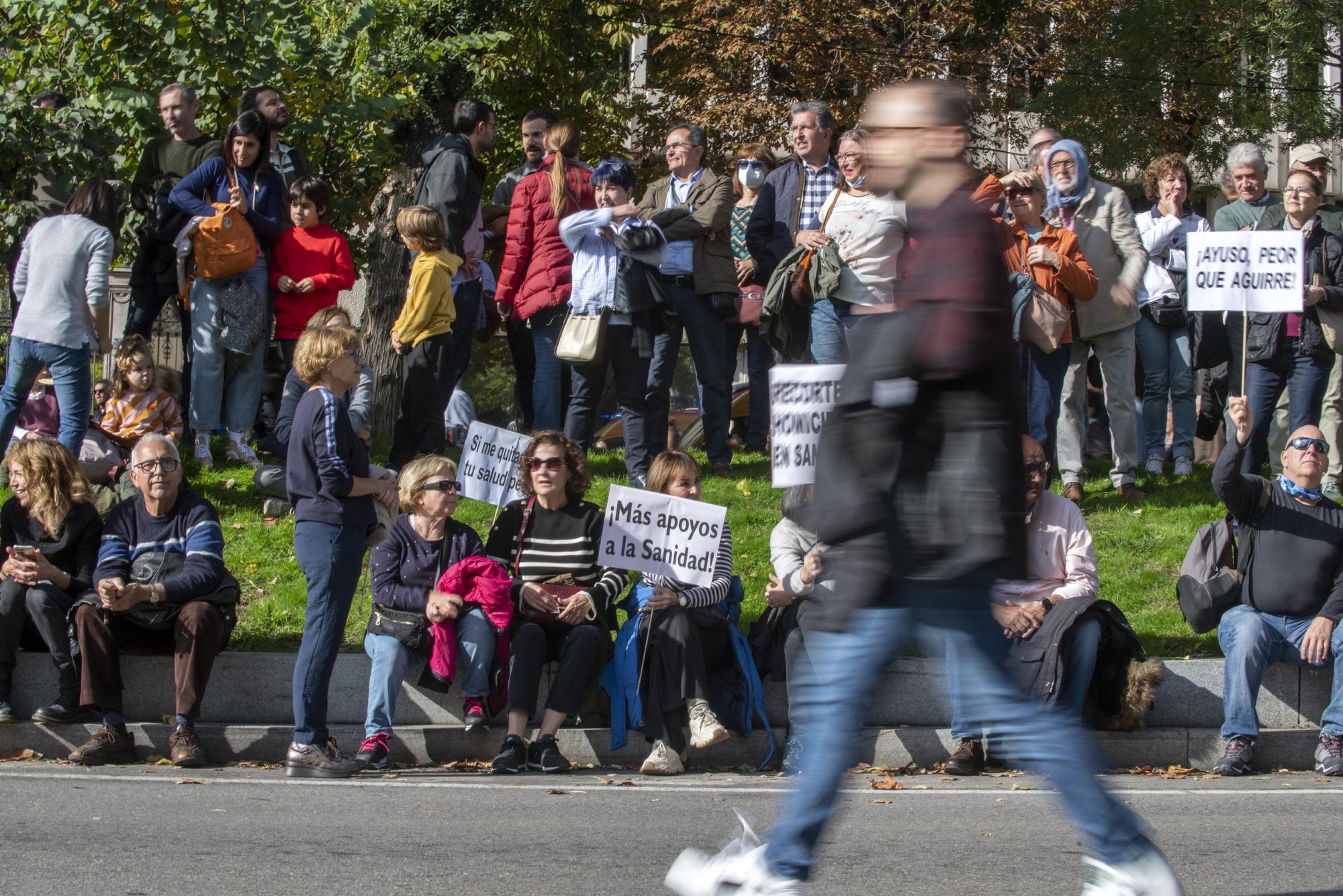 Manifestación por la Sanidad Pública en Madrid - 16