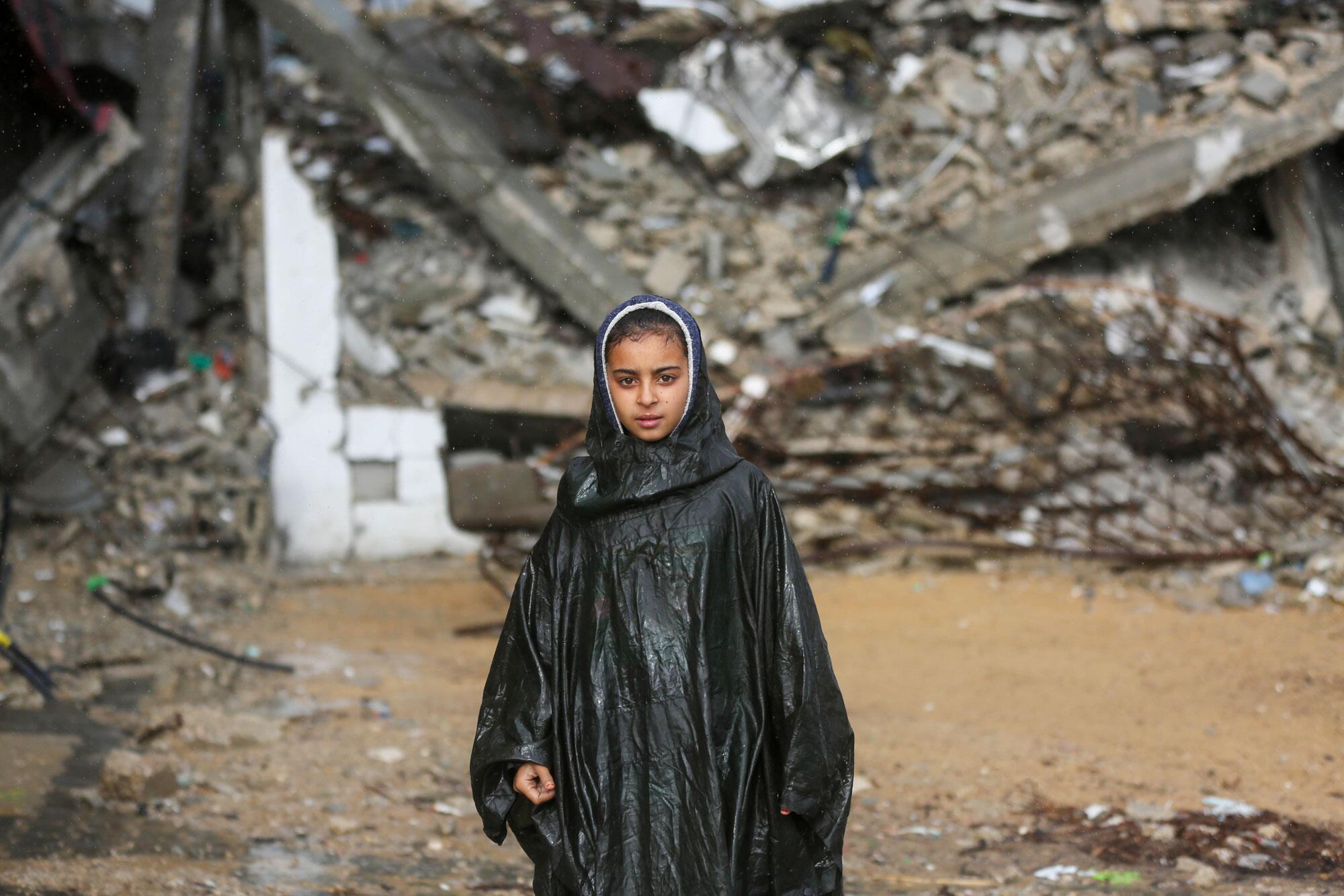 Inundaciones Gaza diciembre 2025