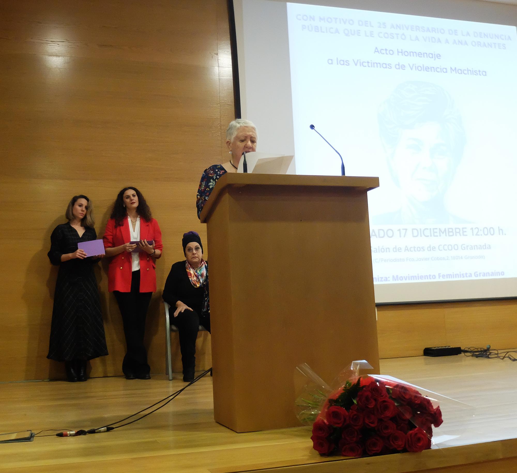 Homenaje a Ana Orantes Granada 1